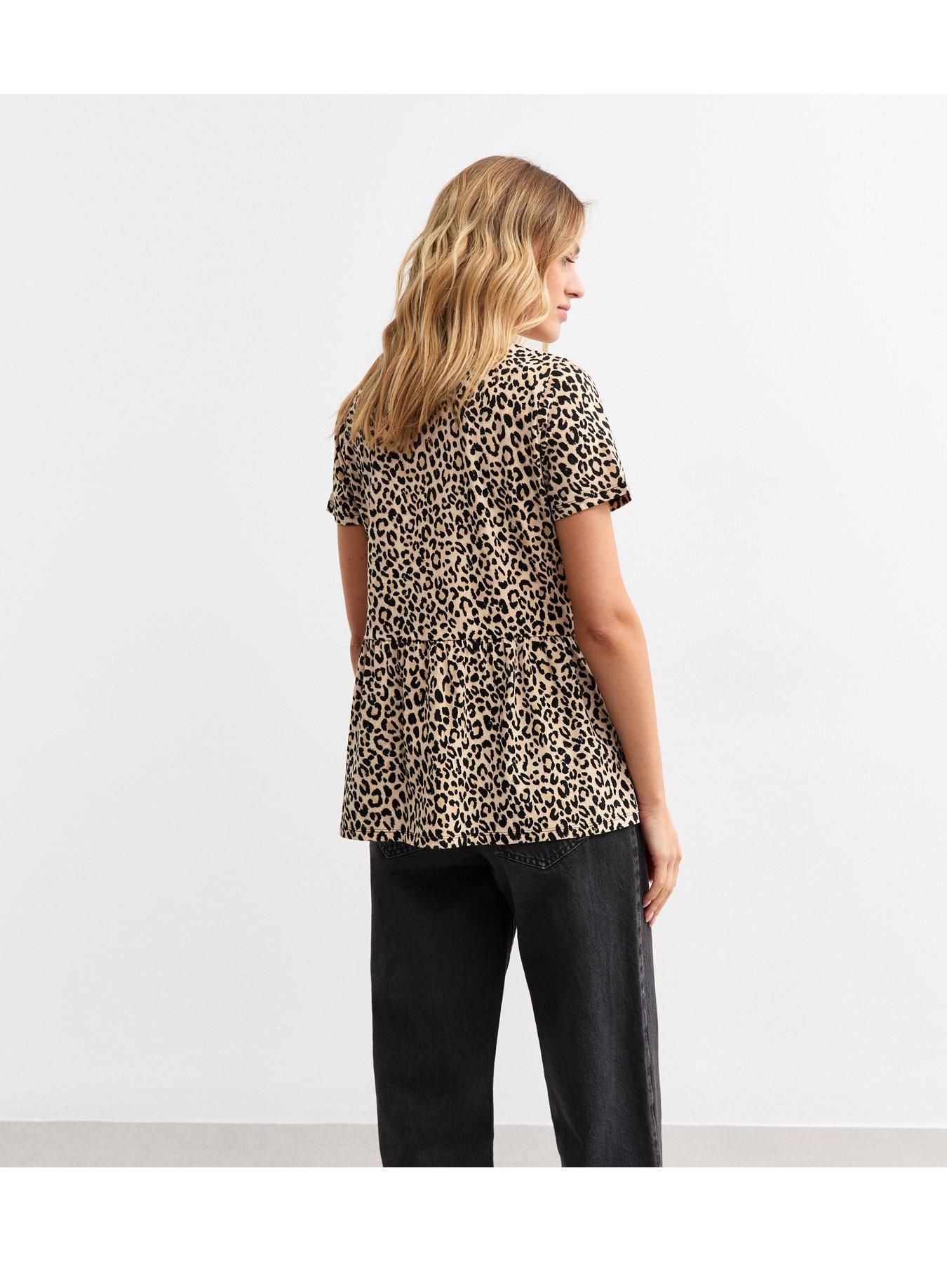 new-look-leopard-print-jersey-peplum-hem-t-shirt-brownstillFront
