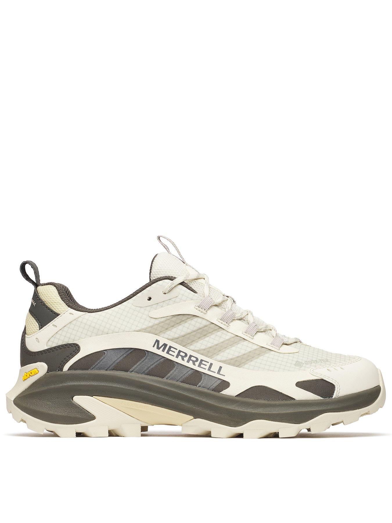 Merrell Mens Moab Speed 2 Goretex Hiking Shoes - Cream