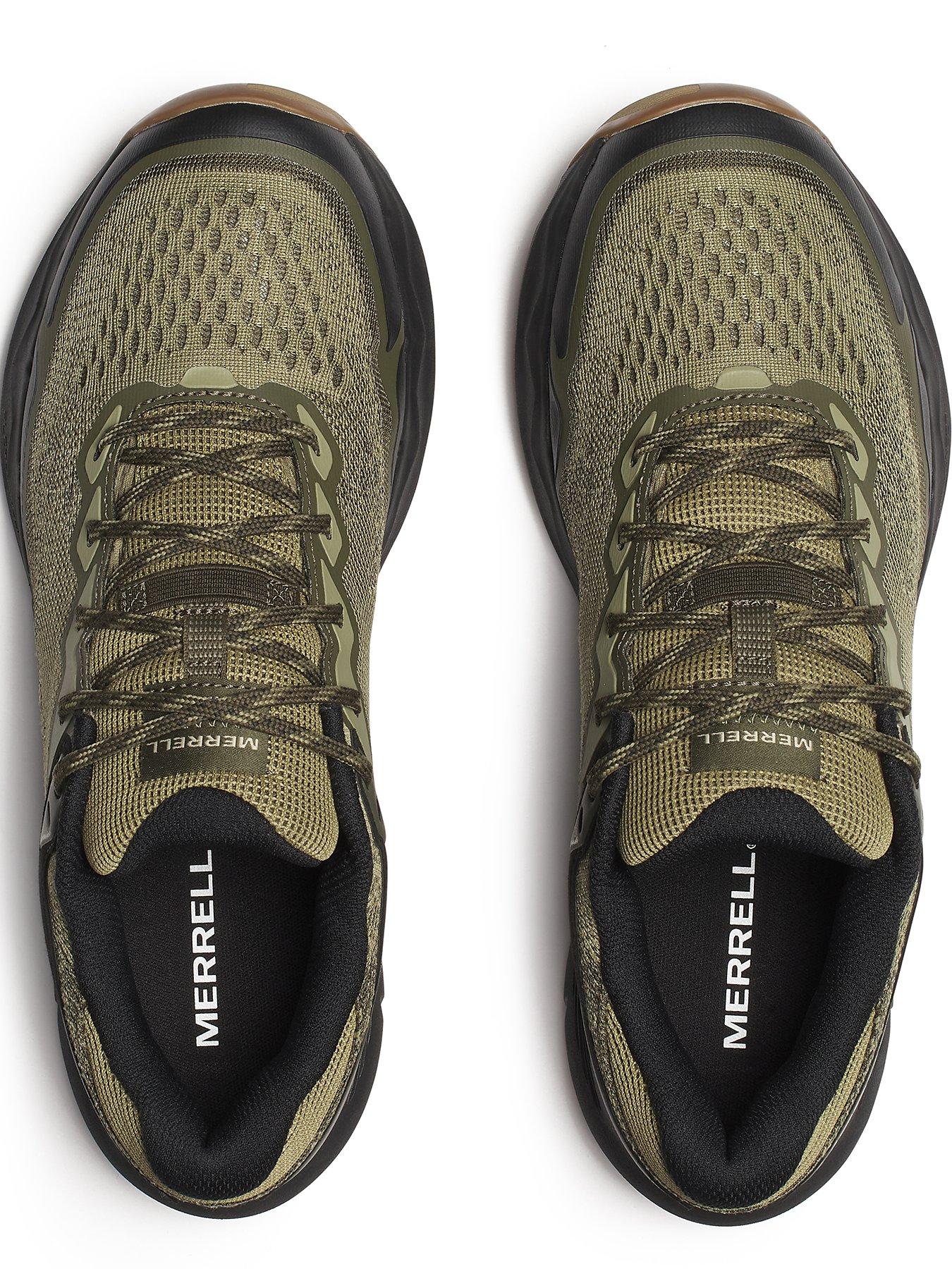 Image 3 of 4 of Merrell Mens Trail Running Nova 4 Waterproof Shoes - Green
