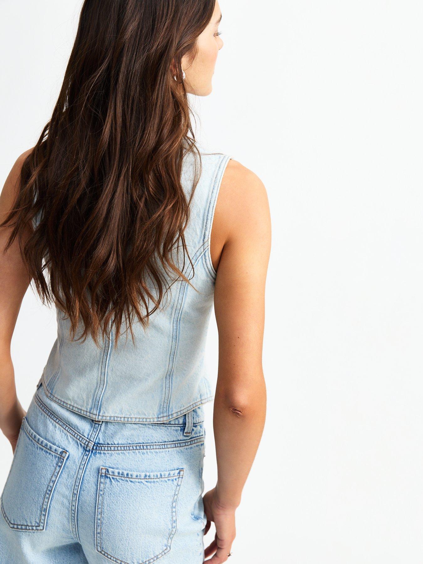 new-look-light-blue-denim-buttoned-waistcoatstillFront