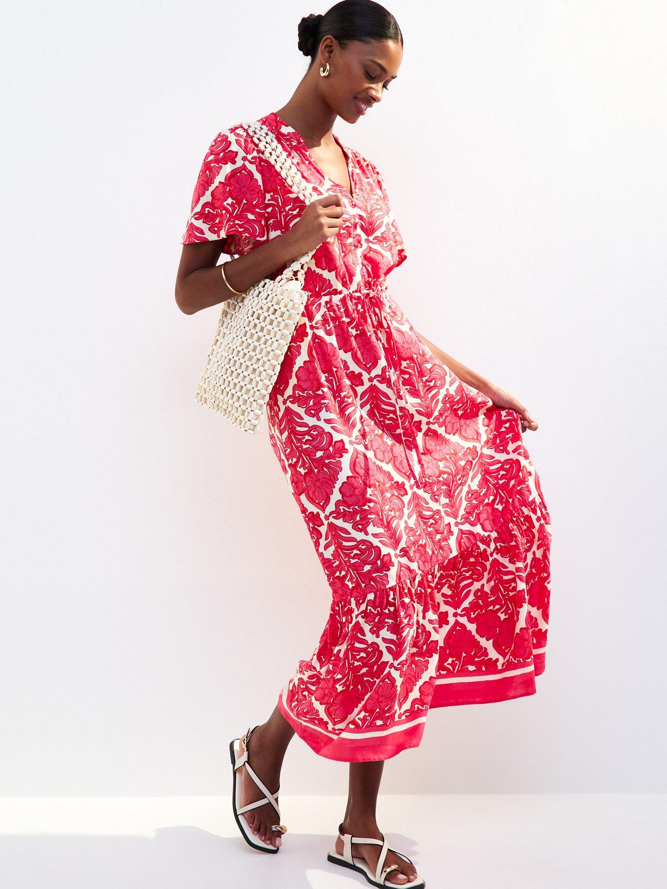 new-look-tile-print-drawstring-midi-shirt-dress-pinkback