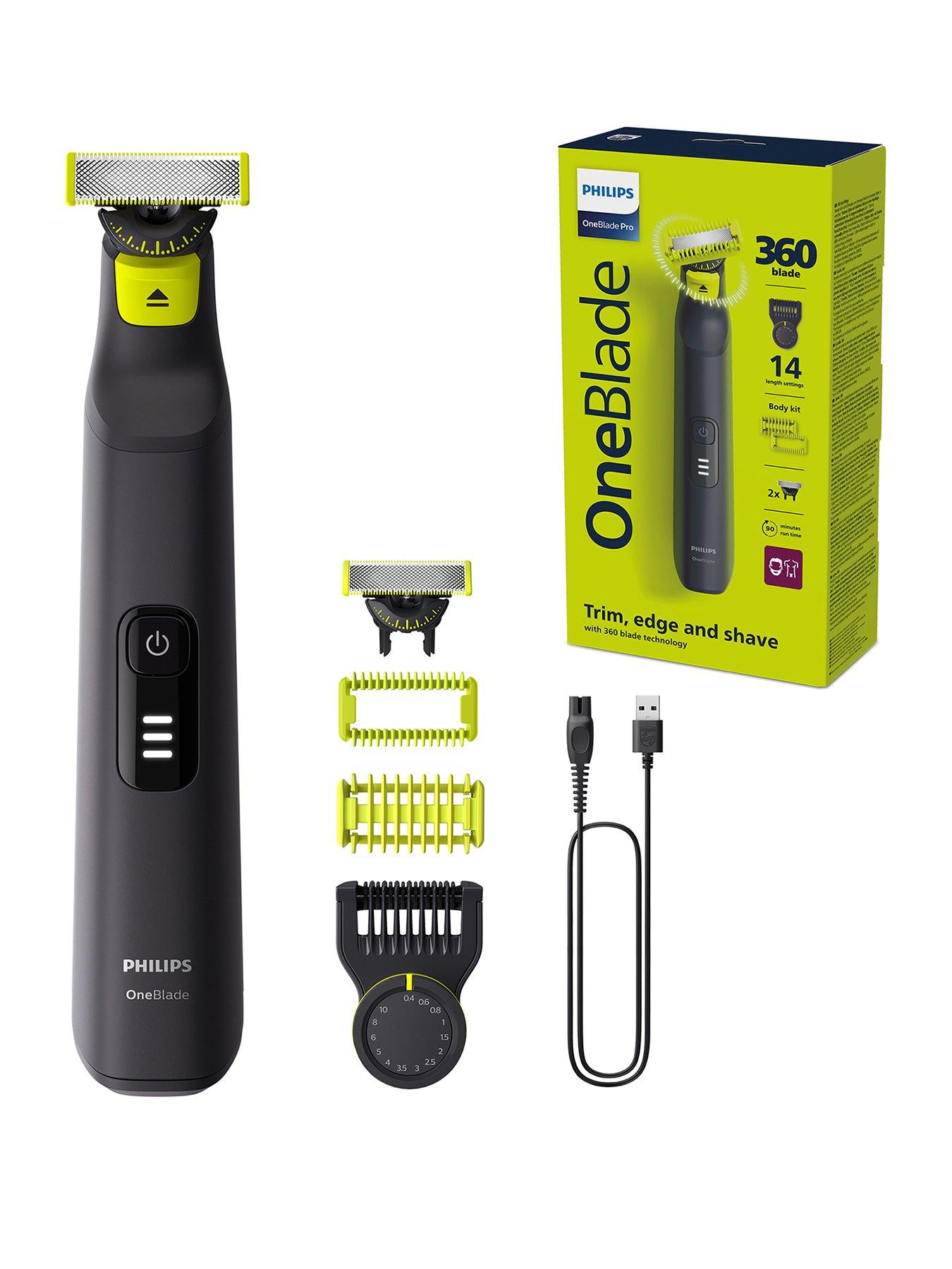 philips-philips-oneblade-pro-360-beard-trimmer-for-face-amp-body-with-20-in-1-adjustable-comb-travel-pouch-amp-extra-360-blade-trim-edge-shave-qp654215