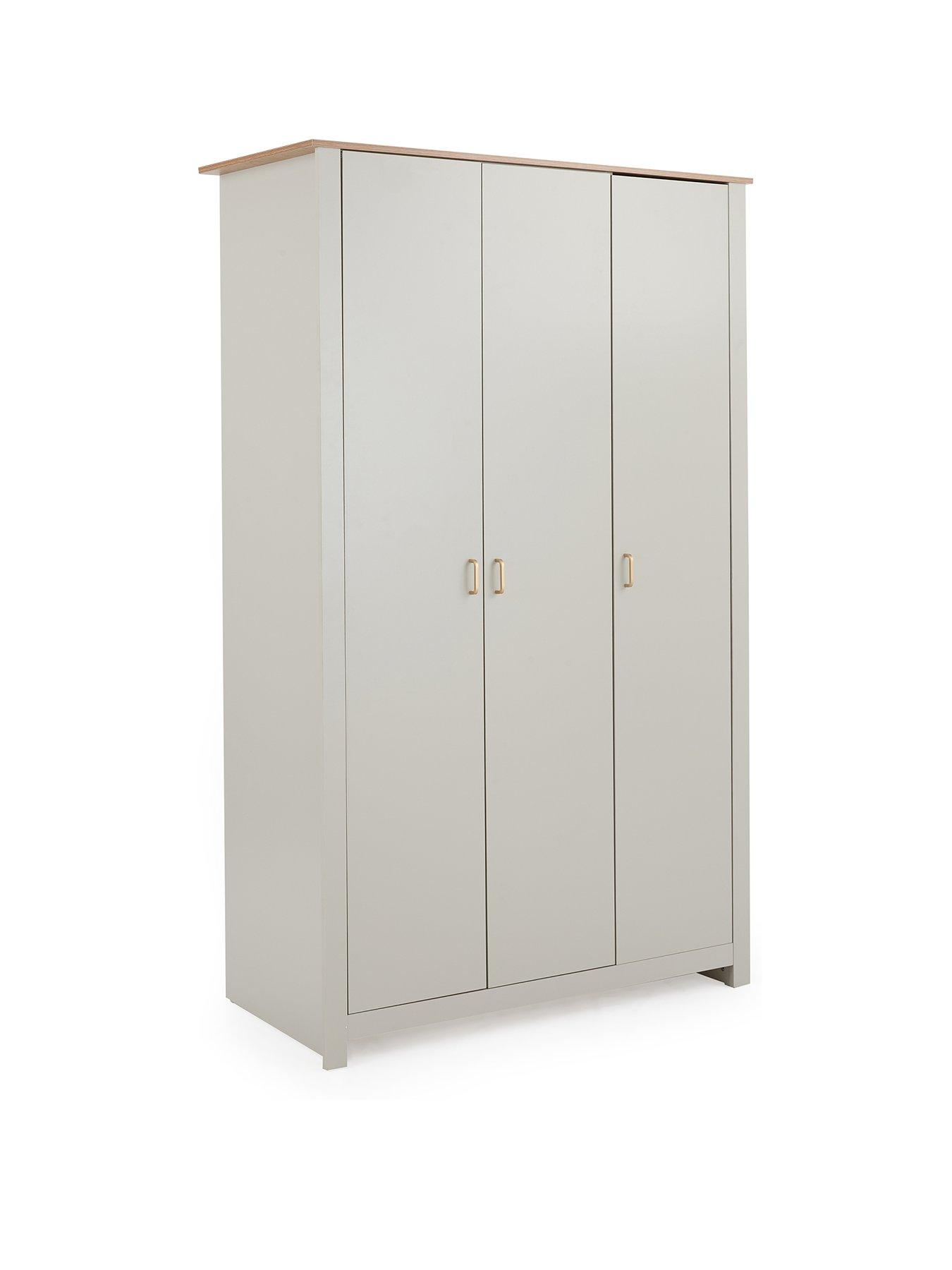 Image 3 of 7 of The Very Collection Daisy 3 Piece Kids Bedroom Furniture Package - 3&nbsp;Door Wardrobe, 4 Drawer Chest and 2 Drawer Bedside Chest - FSC&reg; Certified