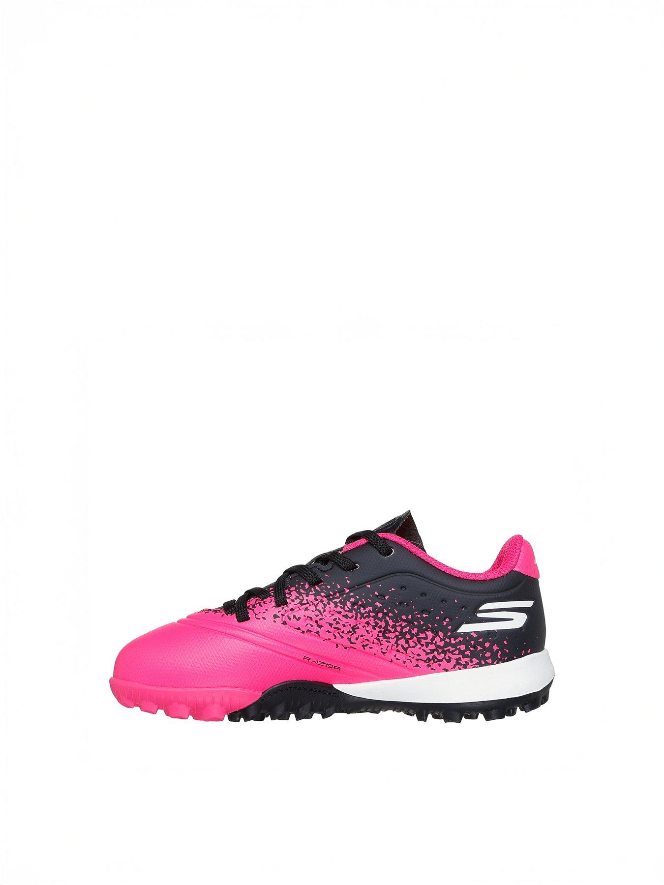 Image 5 of 5 of Skechers Toddler Razor 1.5 Astro Turf Football Boots - Pink
