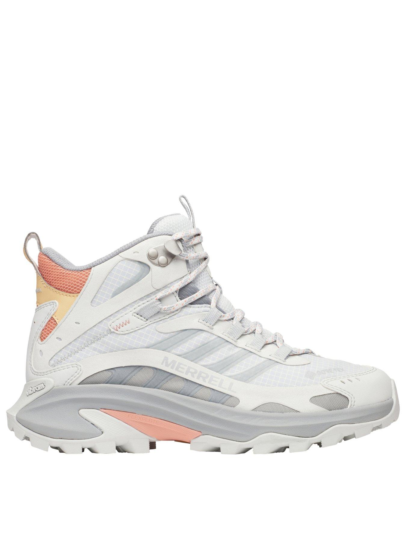 Merrell Women's Moab Speed 2 Mid GORE-TEX Hiking Boots - Grey