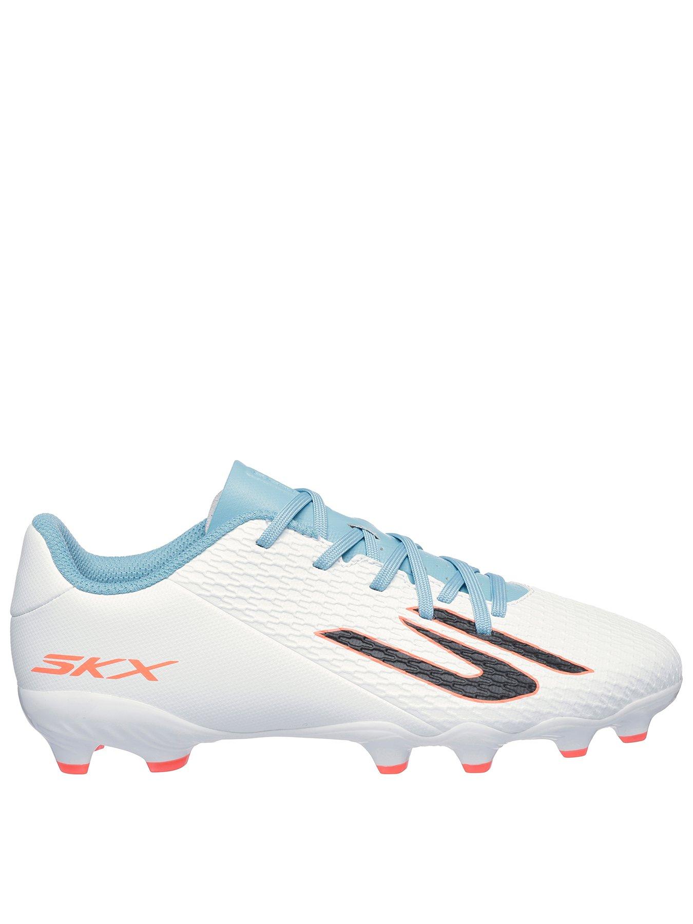 Skechers Junior Skx 02 Firm Ground Football Boots - White