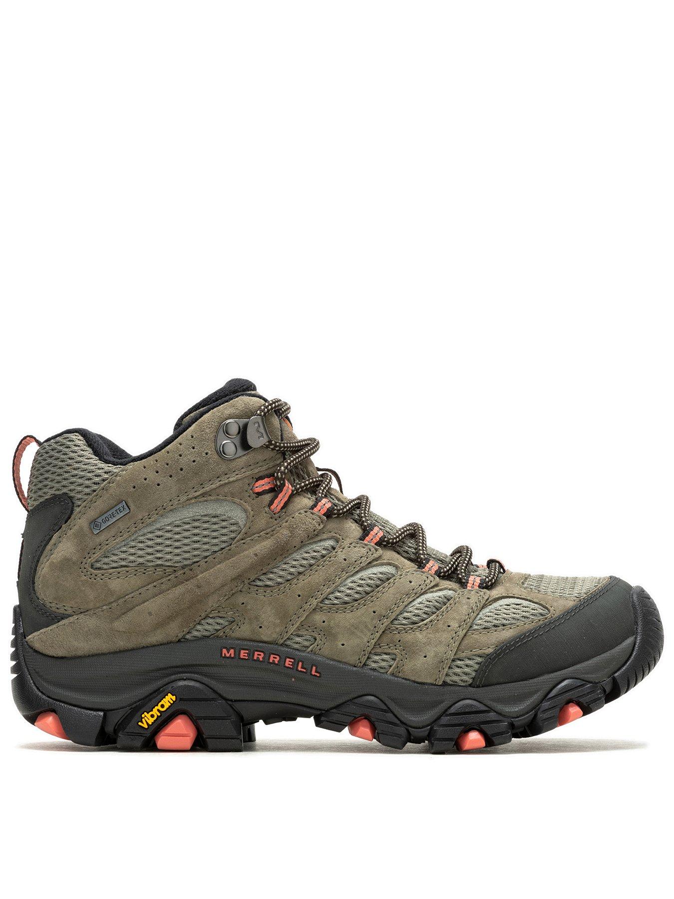 Merrell Women's Moab 3 Mid GORE-TEX Hiking Boots - Green