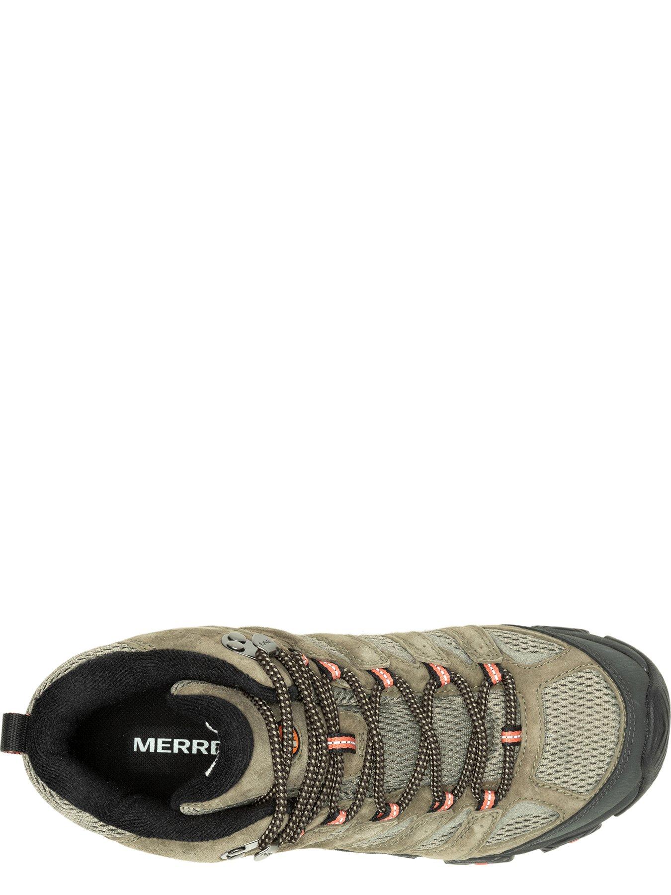 Image 3 of 4 of Merrell Women's Moab 3 Mid GORE-TEX Hiking Boots - Green