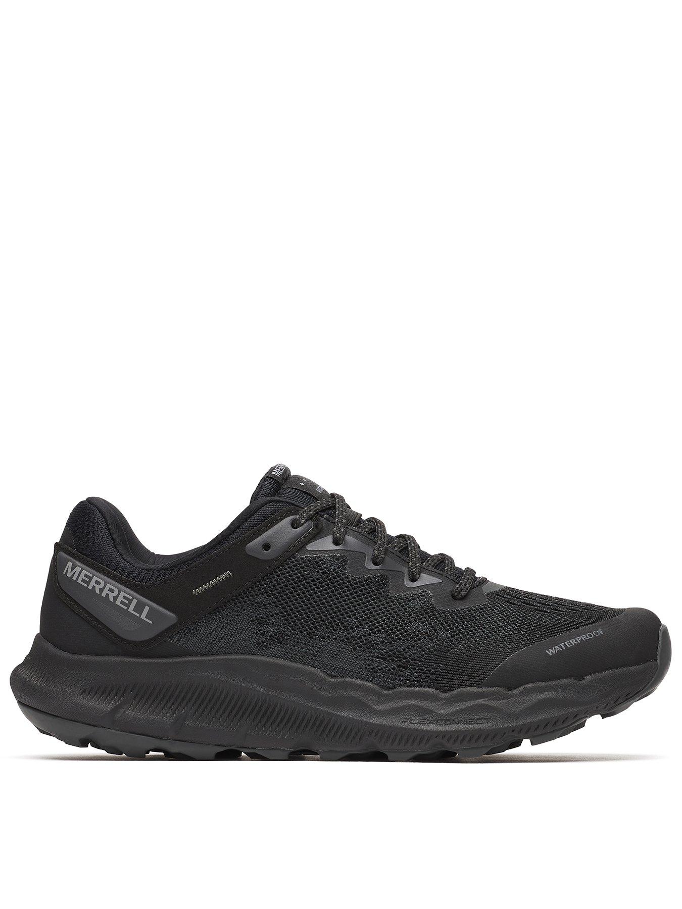 Merrell Women's Trail Running Antora 4 Waterproof Shoes - Black