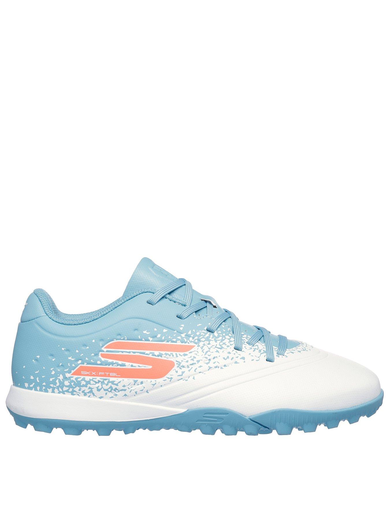 Skechers Junior Razor 15 Astro Turf Football Boots - White