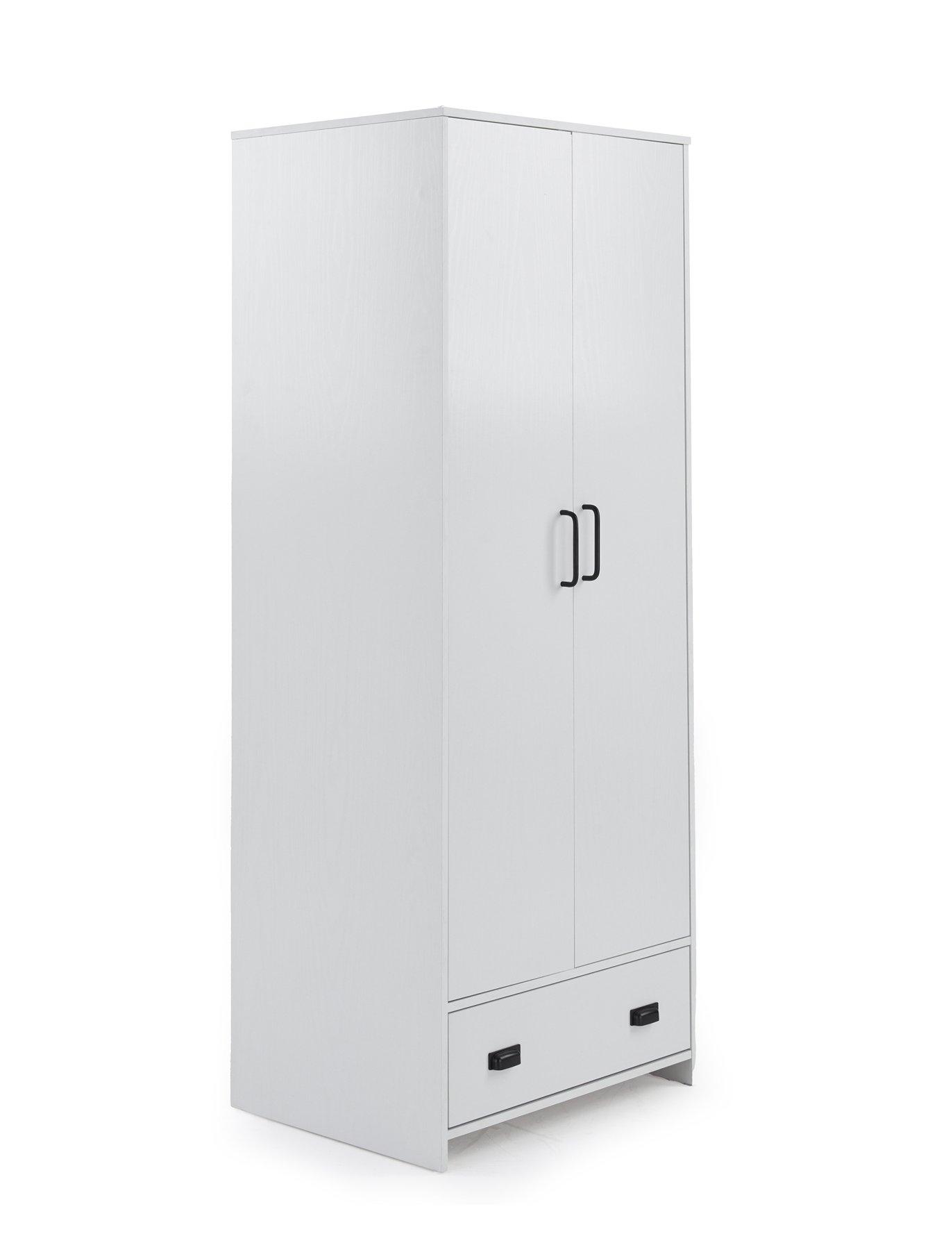 Image 3 of 6 of The Very Collection Jackson 4 Piece Kids Bedroom Furniture&nbsp;Package - Wardrobe, 2 + 2 Drawer Chest,&nbsp;Desk and Bedside Chest