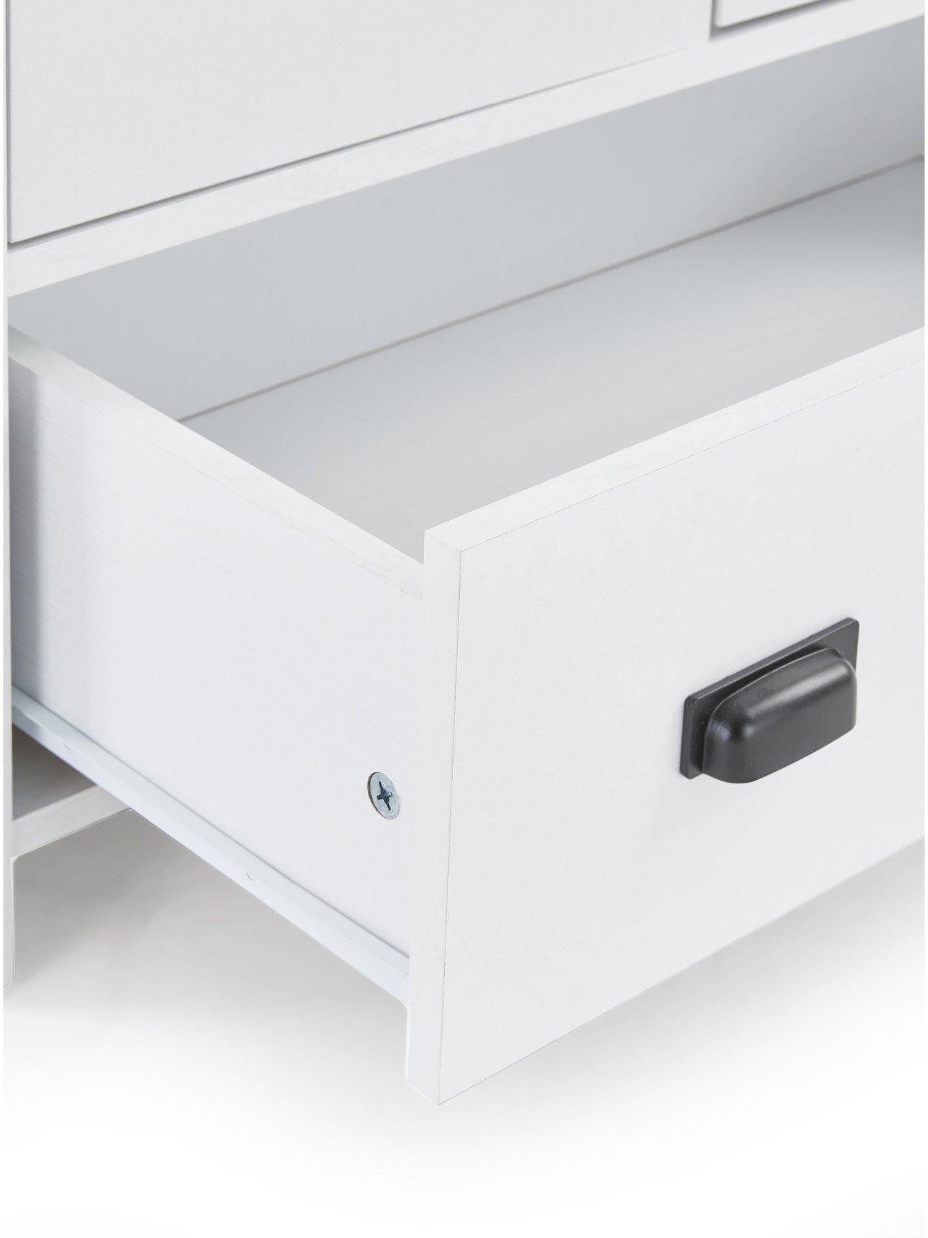 Image 5 of 6 of The Very Collection Jackson 4 Piece Kids Bedroom Furniture&nbsp;Package - Wardrobe, 2 + 2 Drawer Chest,&nbsp;Desk and Bedside Chest