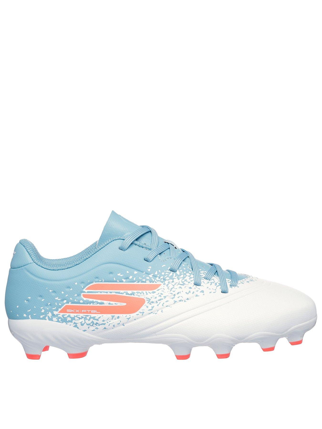 Image 1 of 4 of Skechers Junior Razor 15 Firm Ground Football Boots - White