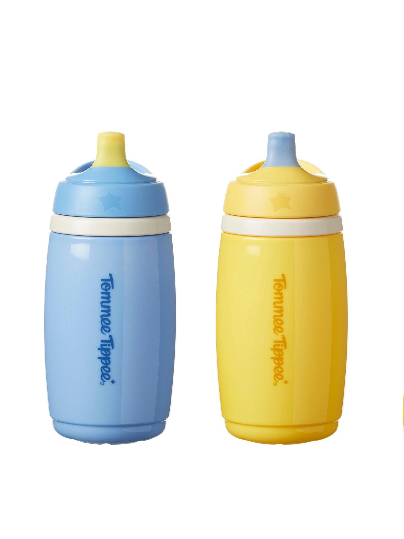 Image of Tommee Tippee Tommee Tippee Active Spout Cup 12 Month+ 2 Pack - Blue  &  Yellow