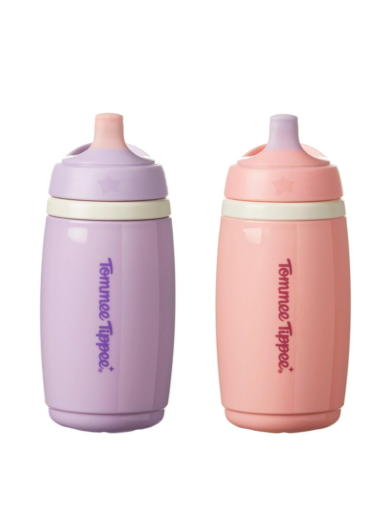Image of Tommee Tippee Tommee Tippee Active Spout Cup 12 Month+ 2 Pack - Pink