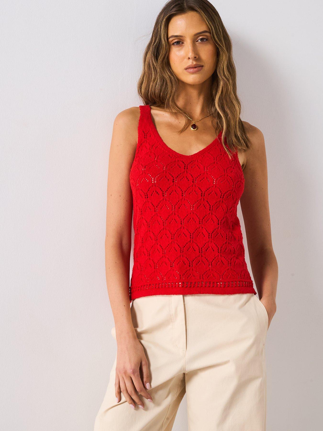 mango-openwork-details-knit-top-reddetail