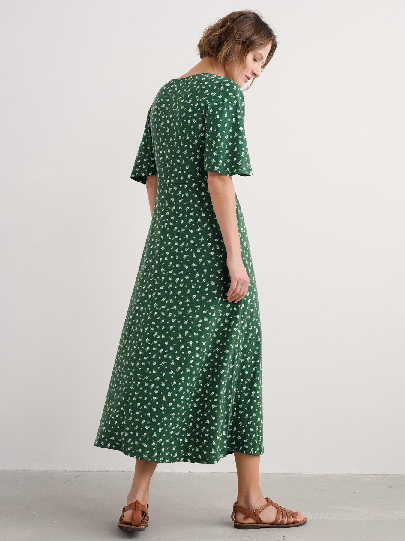 Image 2 of 5 of Seasalt Cornwall Chateaux Dress - Green