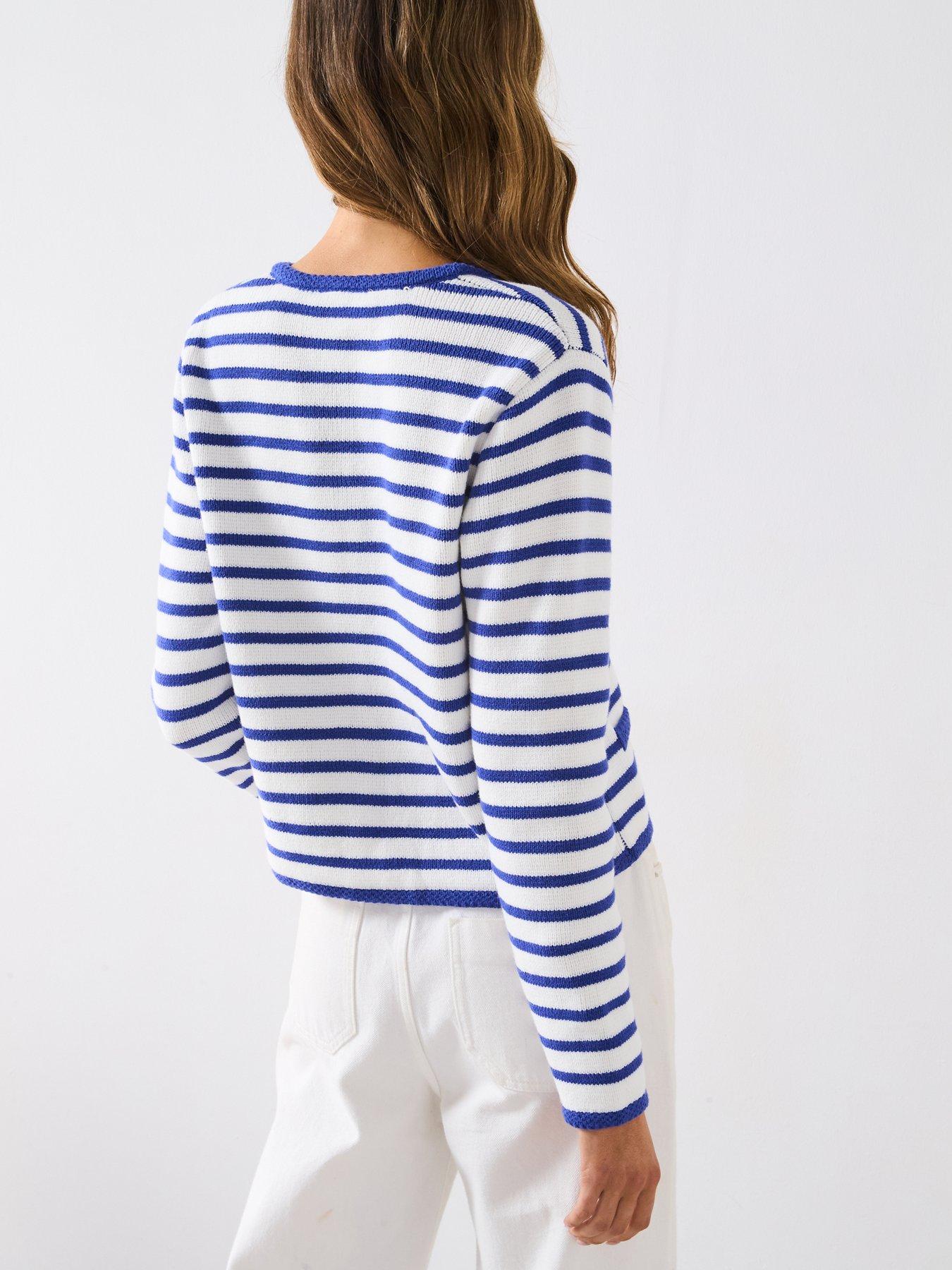 mango-stripped-knit-cardigan-bluewhitestillFront
