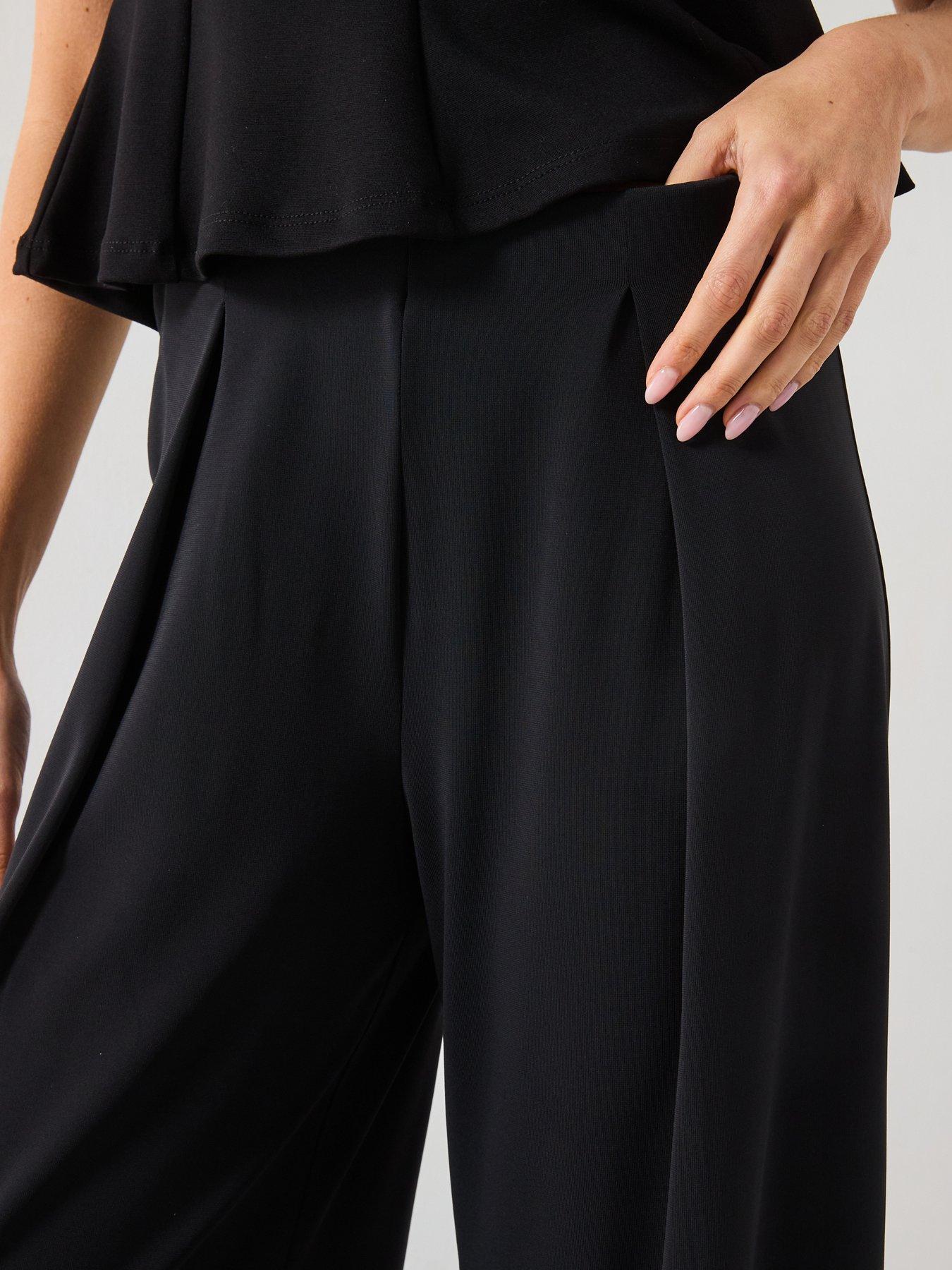 Image 5 of 6 of Mango Leo Trousers - Black