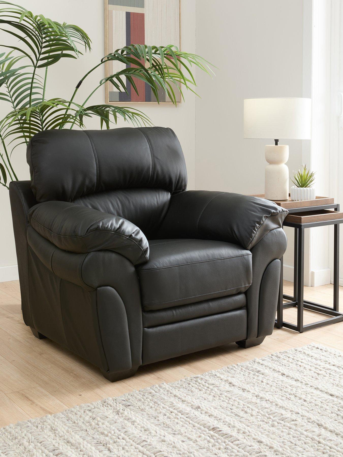 Very Home Wilmslow Leather Armchair