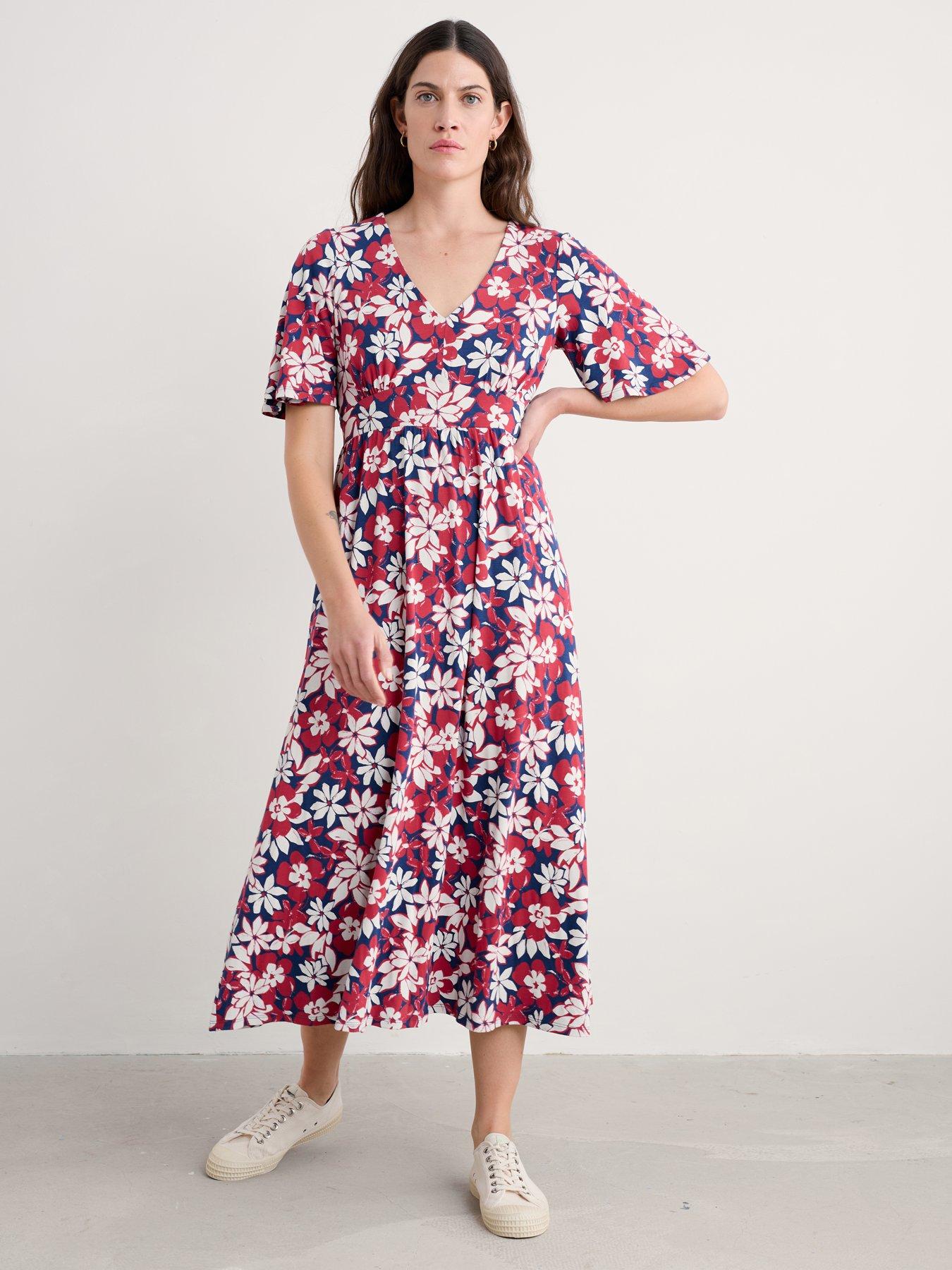 Seasalt Cornwall Chateaux Dress - Red