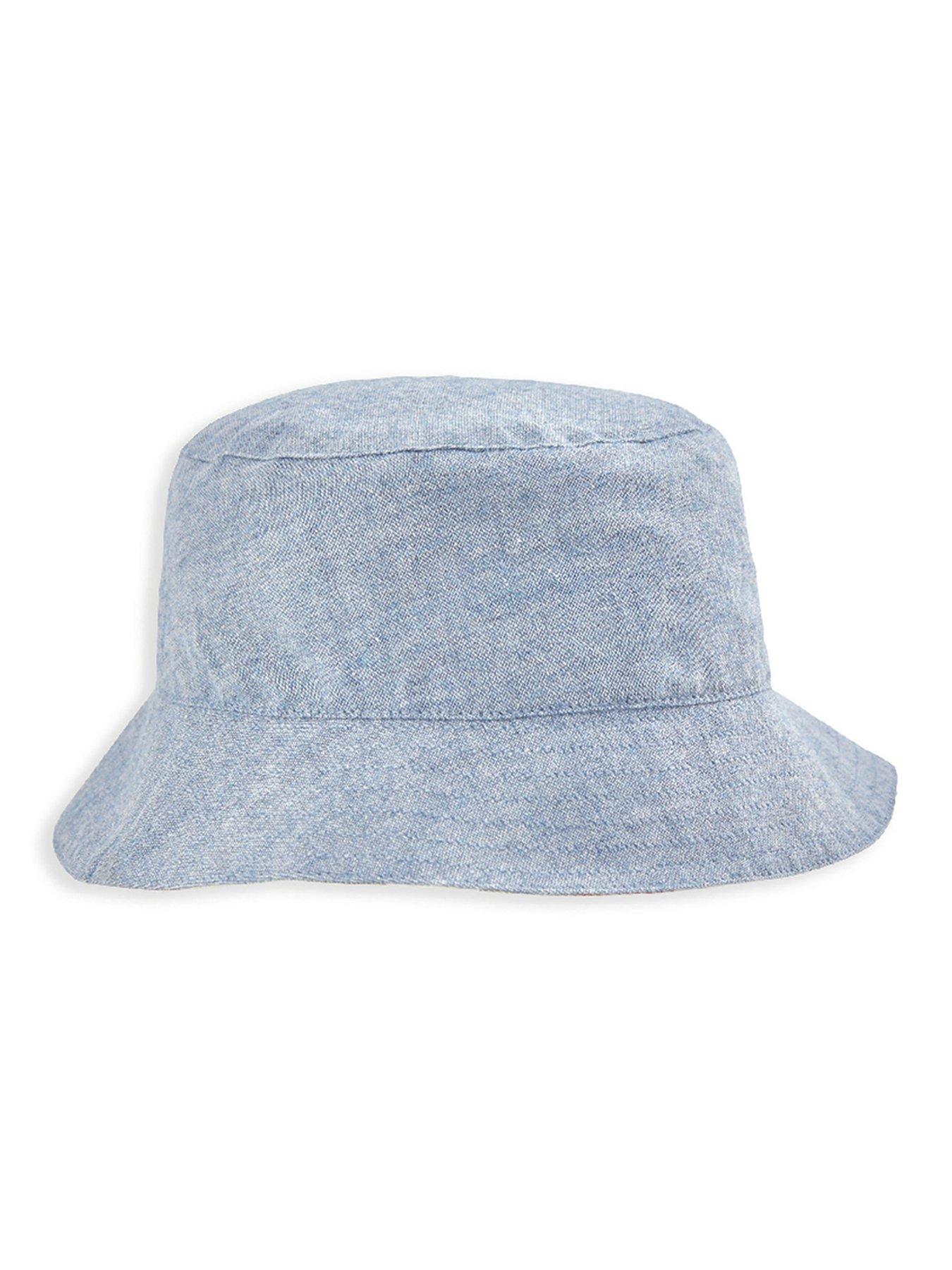 Image 2 of 2 of Mamas & Papas Baby Boys Stripe Reversible Bucket Hat - Multi