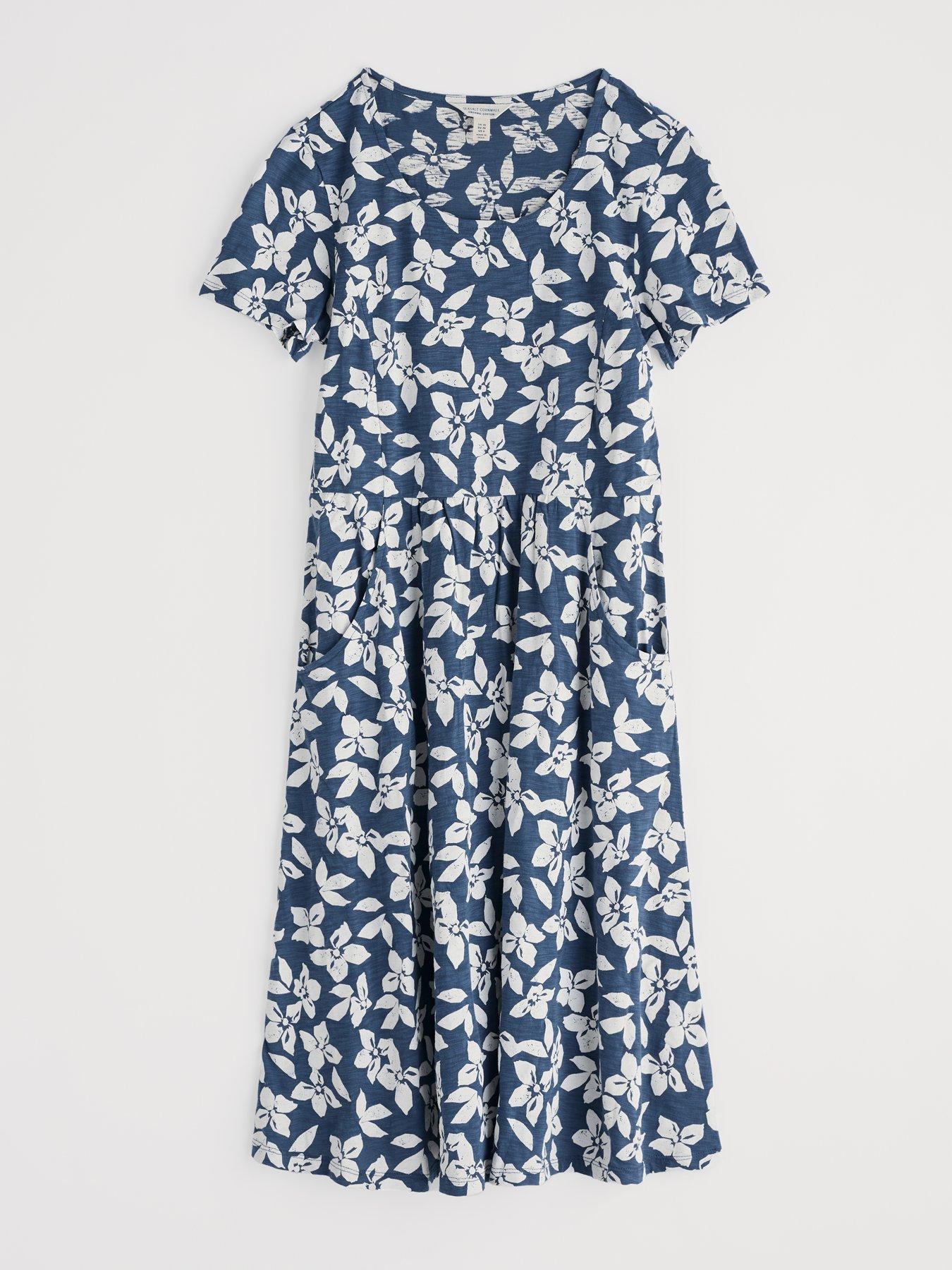 Image 4 of 4 of Seasalt Cornwall Enor Dress - Blue
