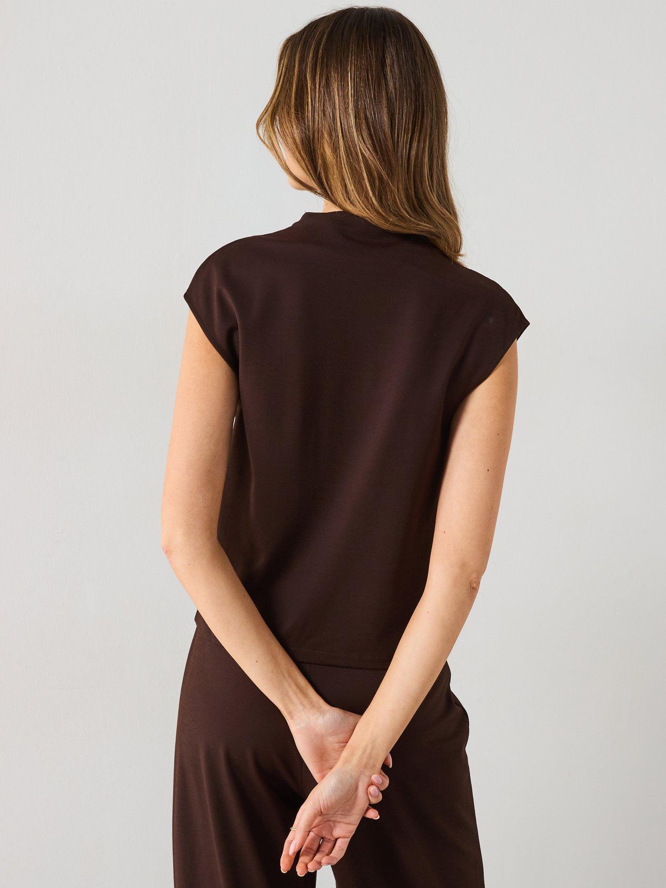 mango-candela-t-shirt-brownstillFront