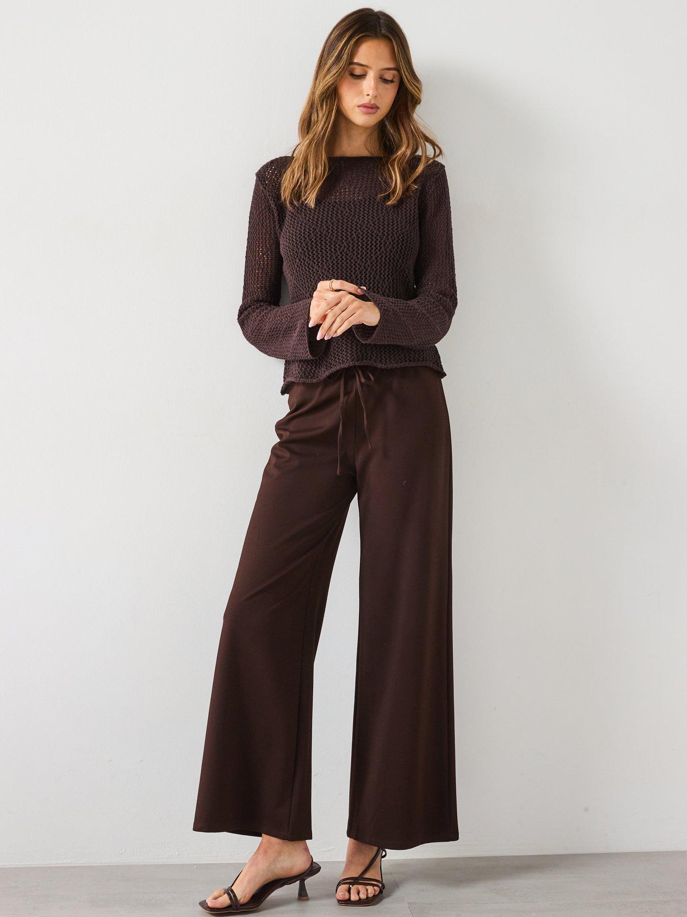 mango-openwork-knitted-cotton-sweater-brownback