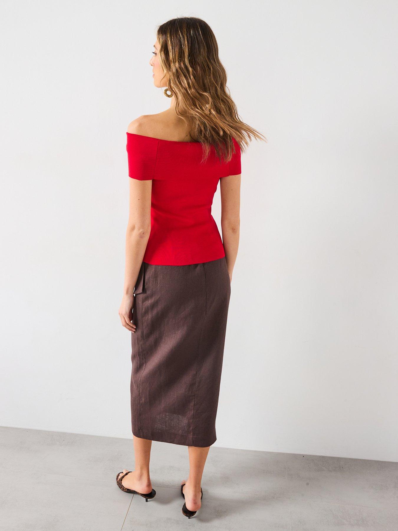 mango-off-the-shoulder-knit-top-reddetail