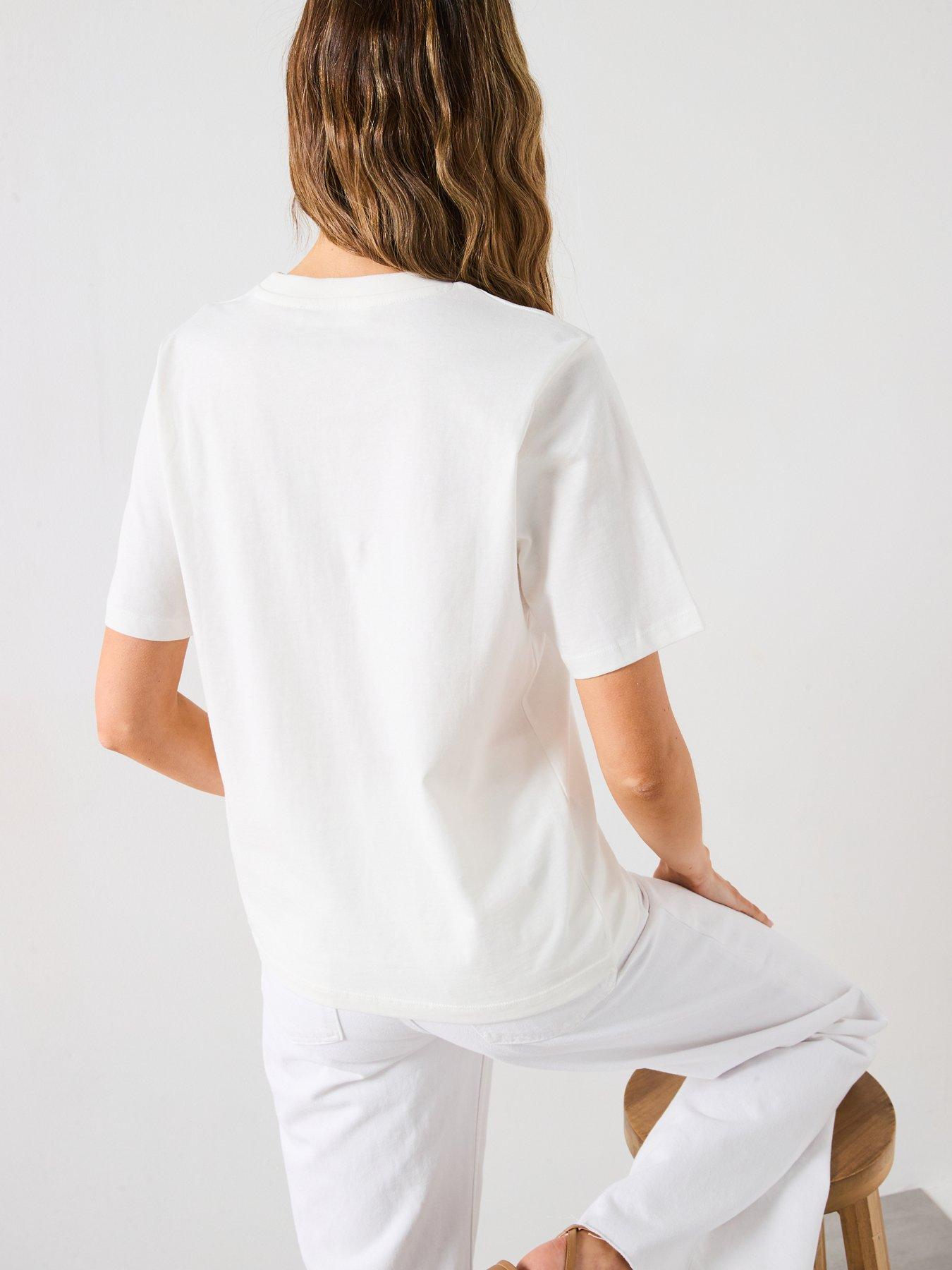 Image 2 of 6 of Mango Short-Sleeved Printed T-Shirt - Blue
