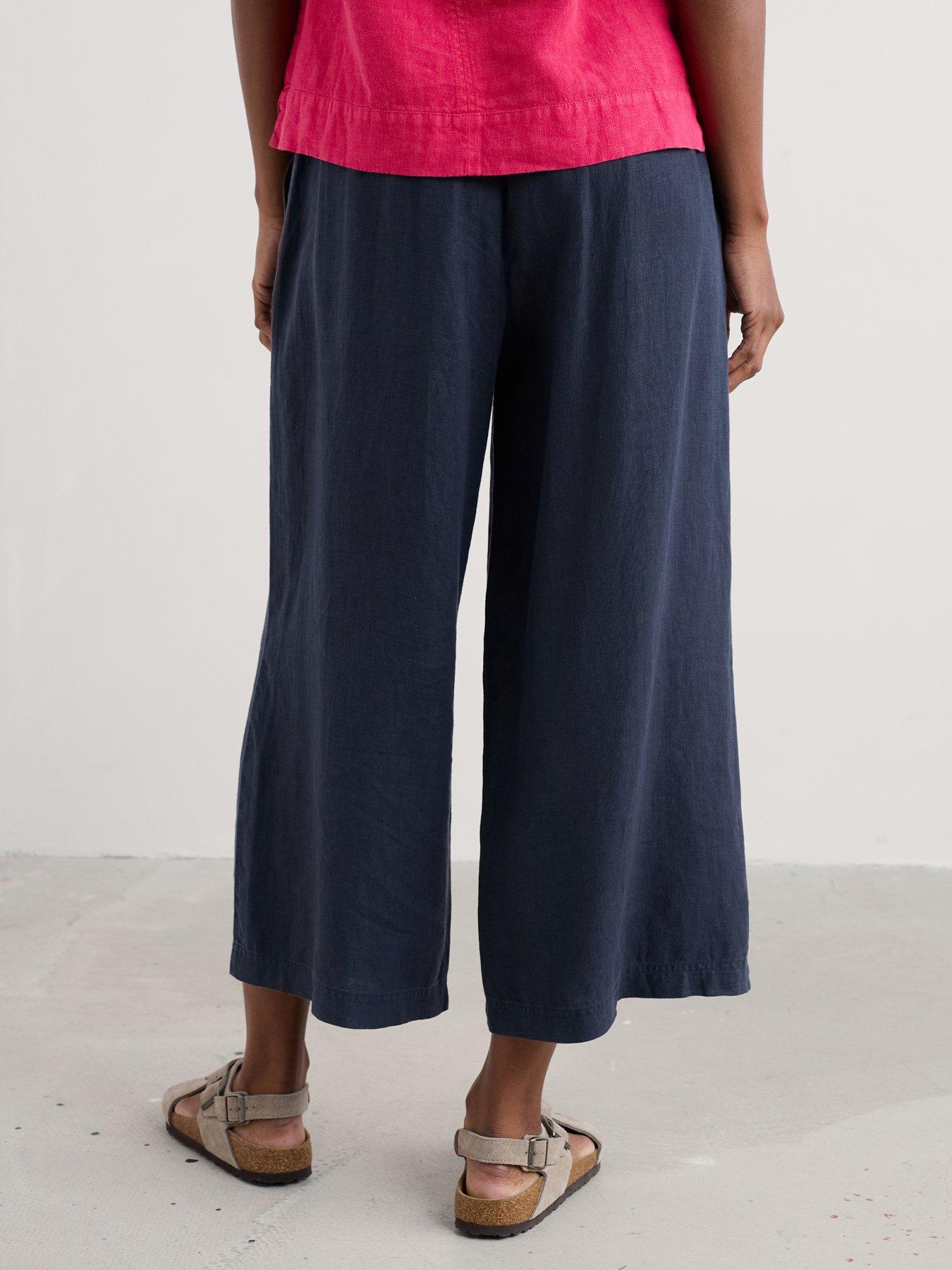 Image 2 of 5 of Seasalt Cornwall Merrivale Culottes - Navy