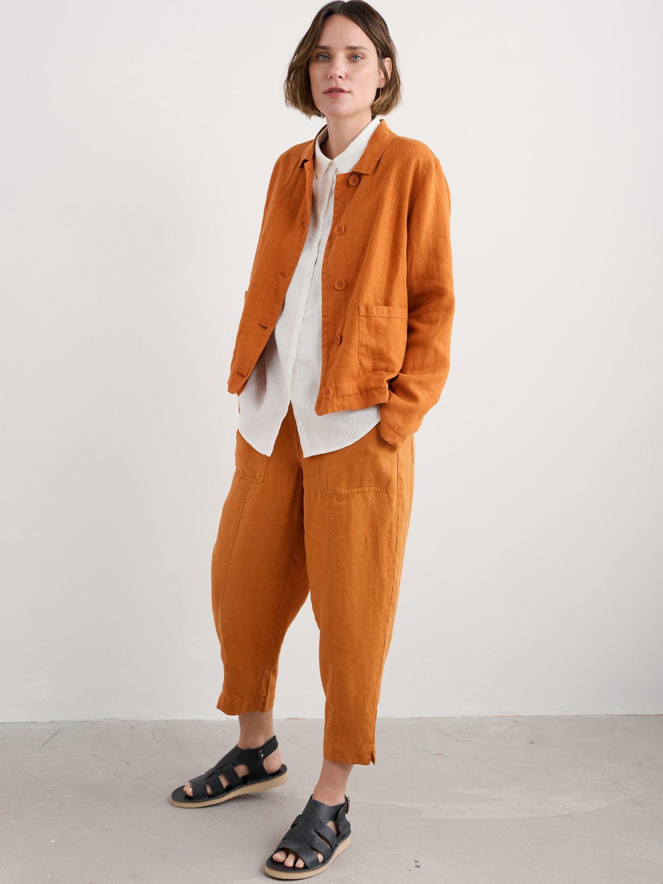 Image 2 of 4 of Seasalt Cornwall Arame Jacket - Orange