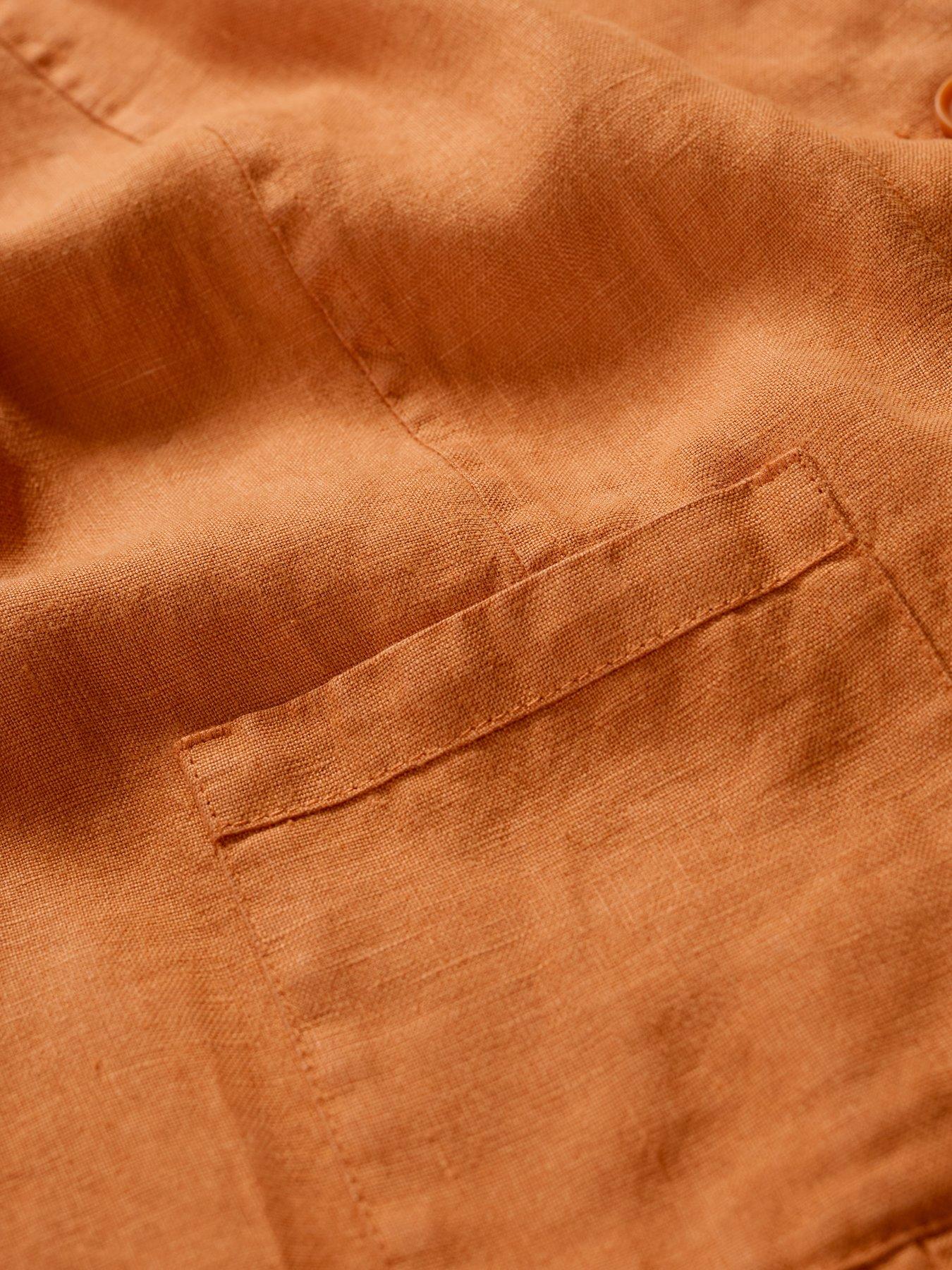Image 3 of 4 of Seasalt Cornwall Arame Jacket - Orange