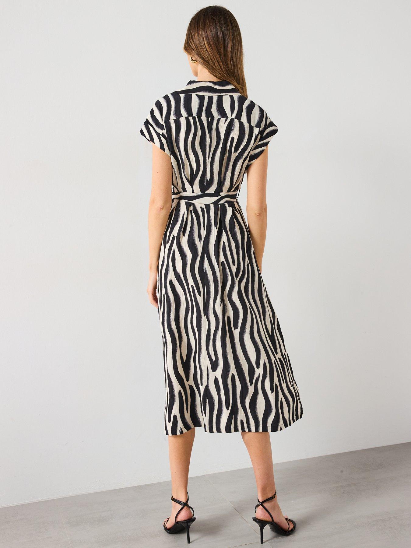 Image 2 of 6 of Mango Nikita Dress - Black