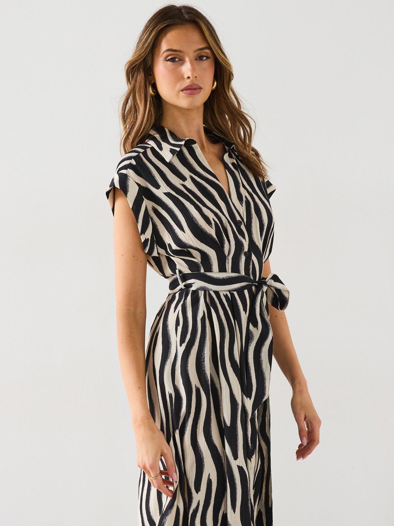 Image 4 of 6 of Mango Nikita Dress - Black