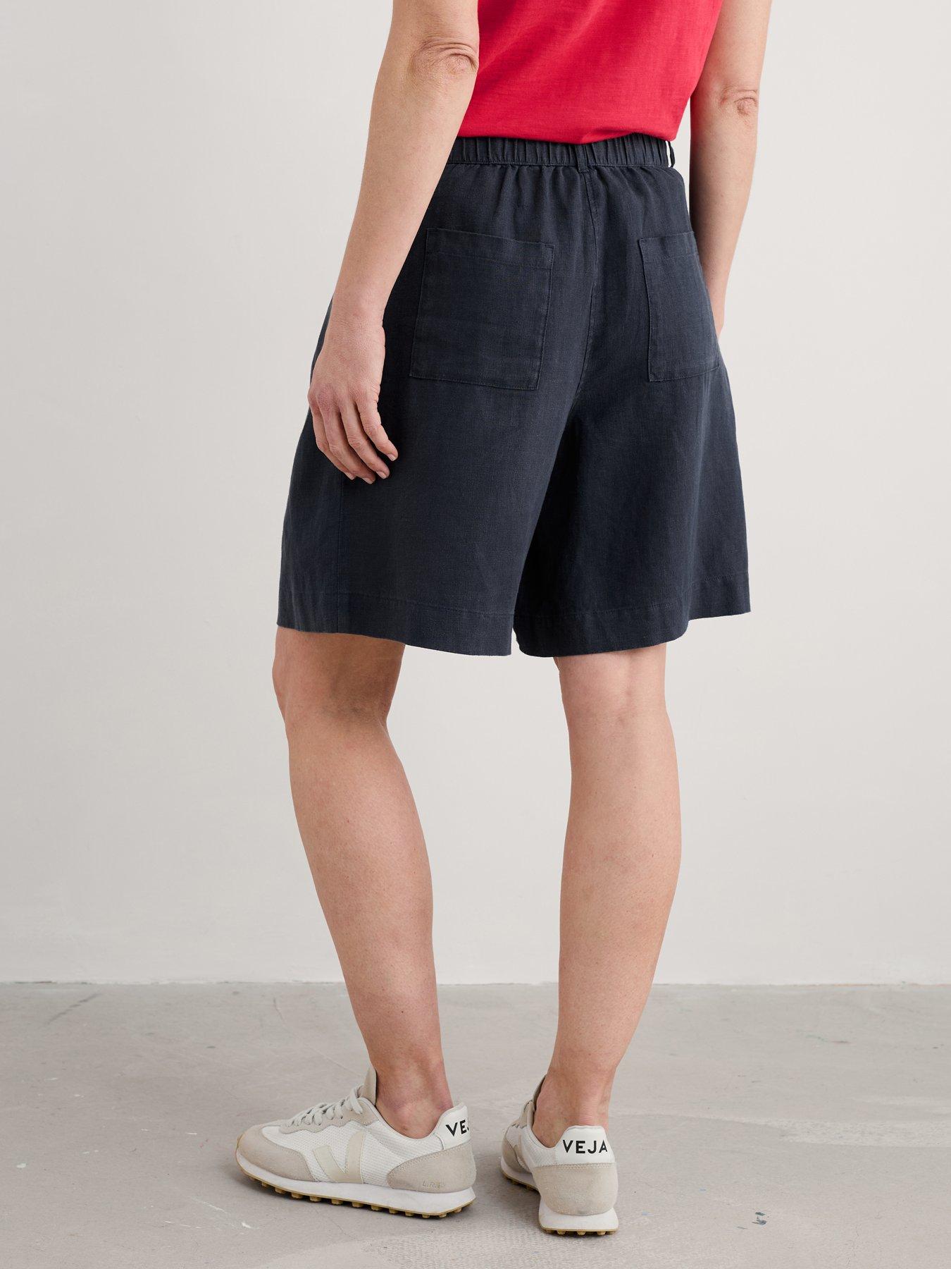 seasalt-cornwall-clover-bloom-shorts-navystillFront