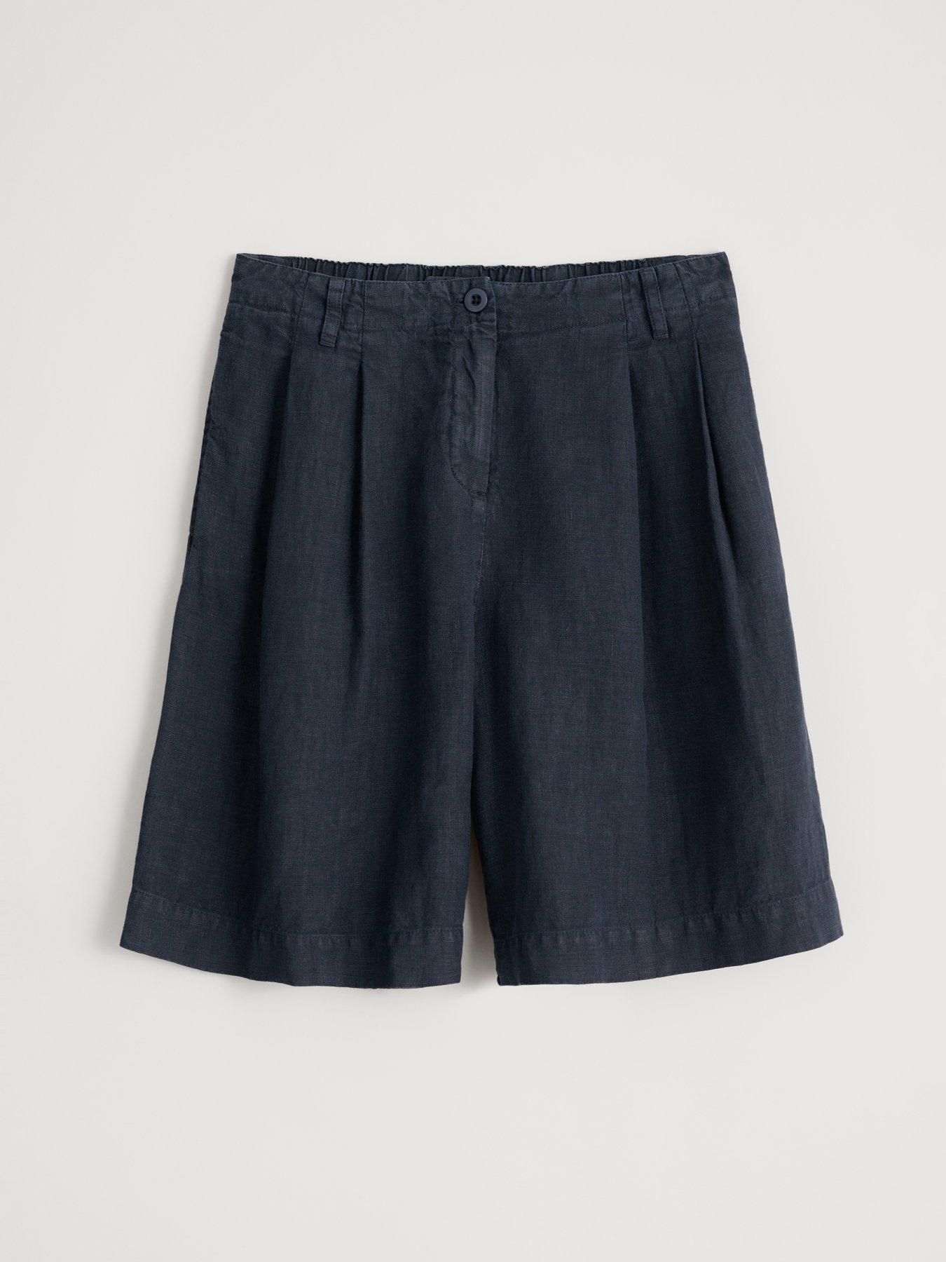 seasalt-cornwall-clover-bloom-shorts-navydetail
