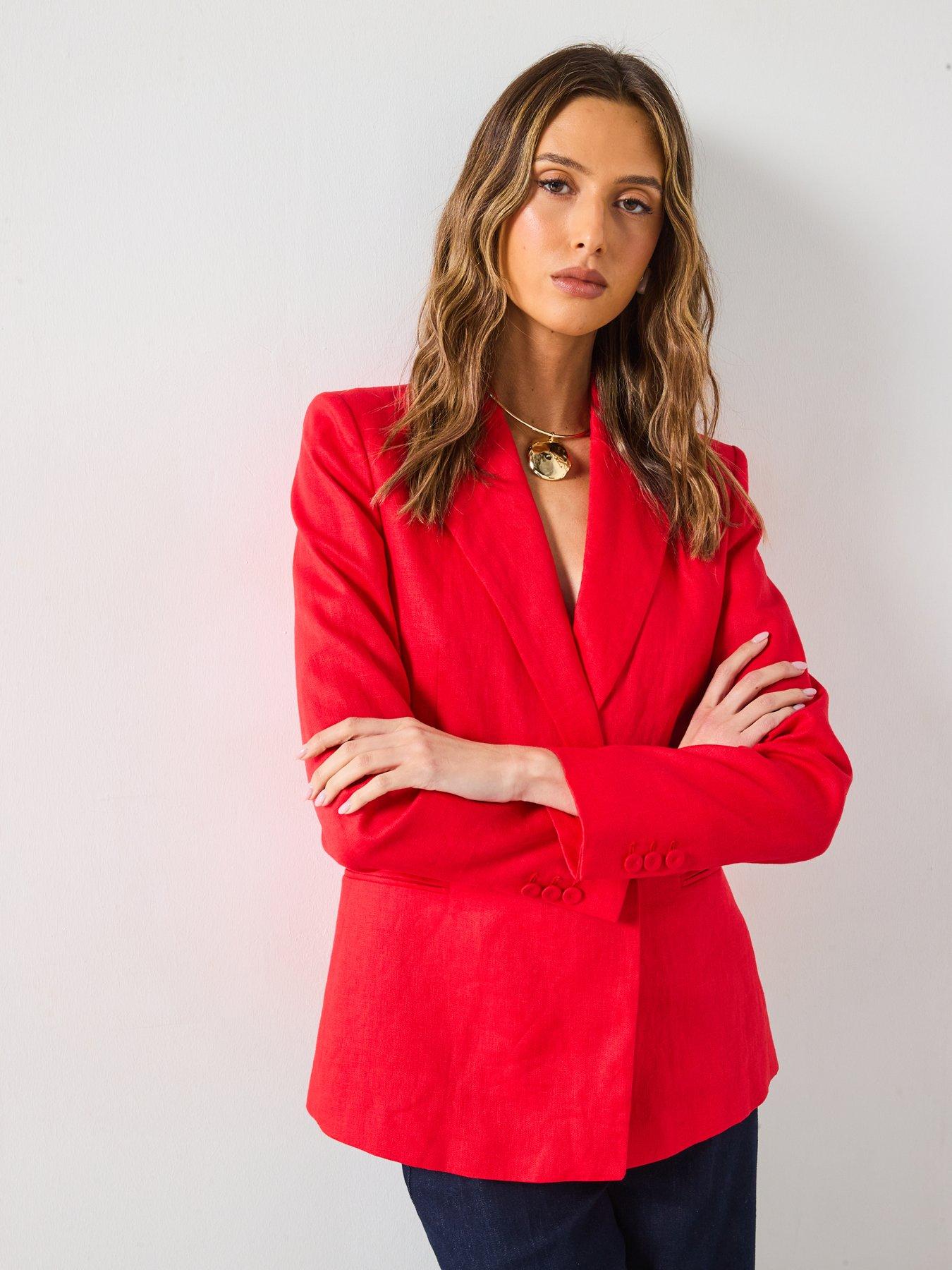 mango-double-breasted-linen-suit-jacket-redoutfit