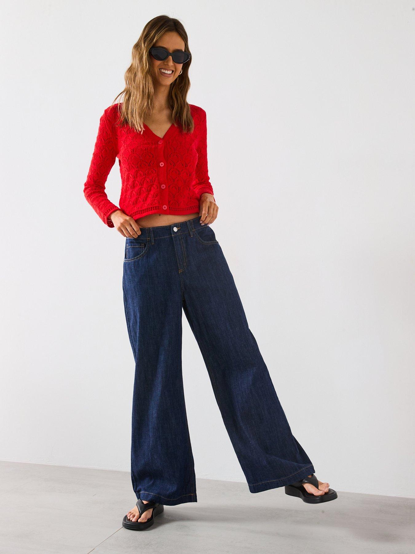 mango-wide-leg-mid-rise-jeans-bluedetail