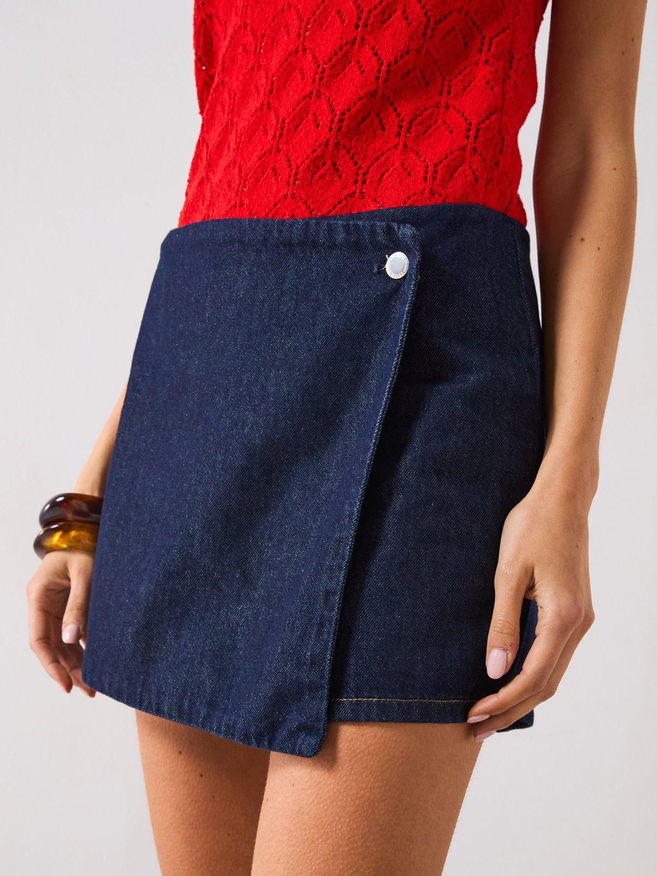 mango-denim-skort-bluedetail