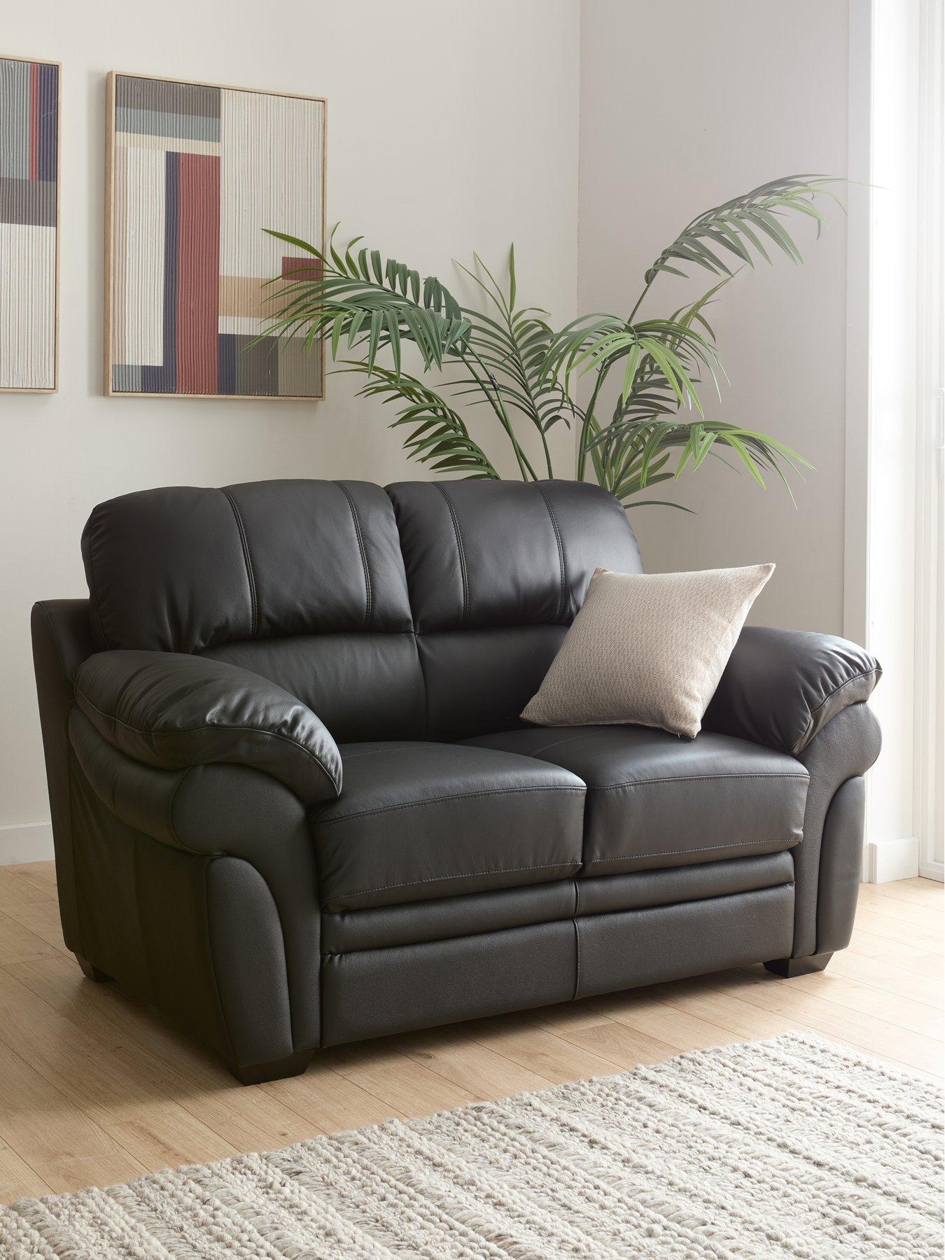 The Very Collection Wilmslow Leather 2 Seater Sofa