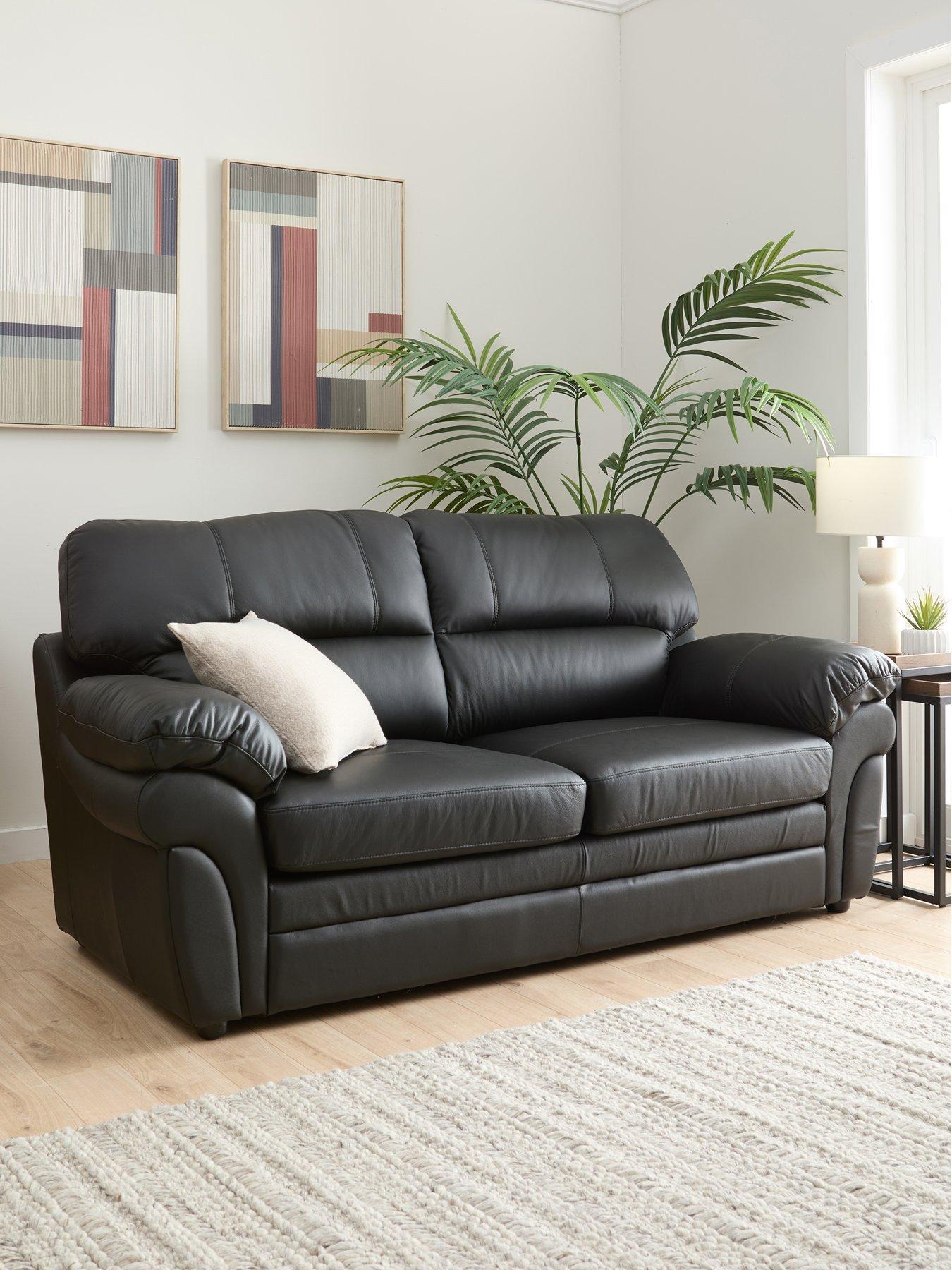 The Very Collection Wilmslow Leather Sofa Bed