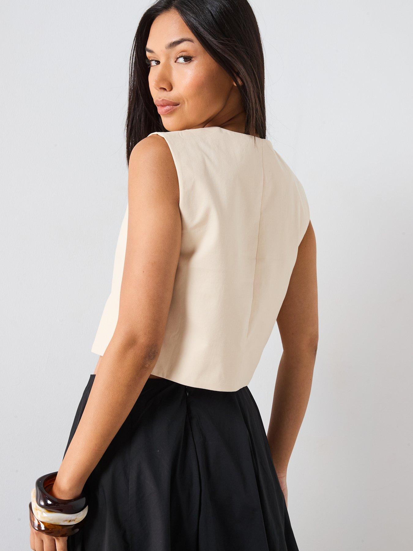 mango-cotton-crop-top-with-buttons-creamstillFront