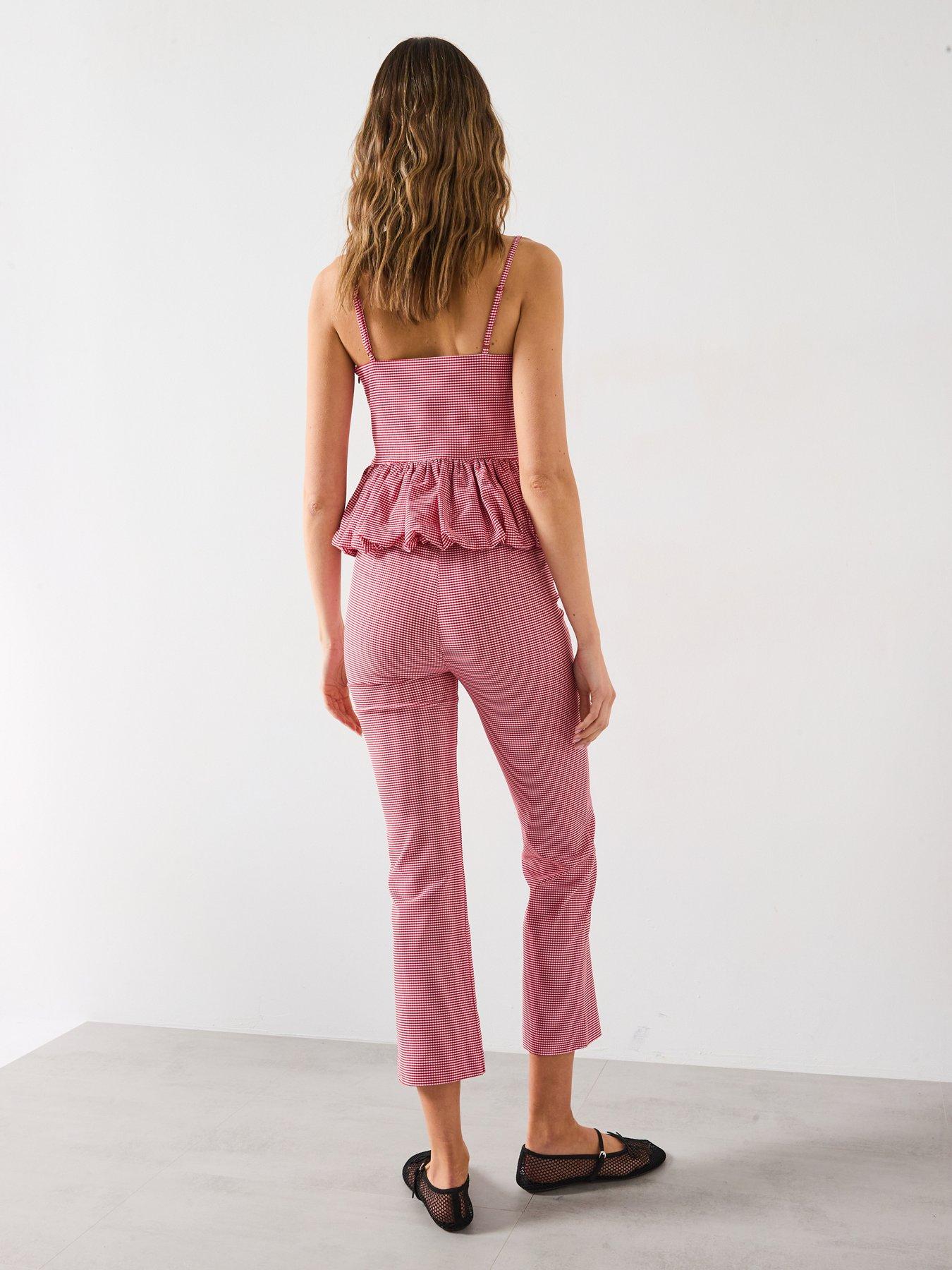 mango-gingham-check-top-with-ruffle-reddetail