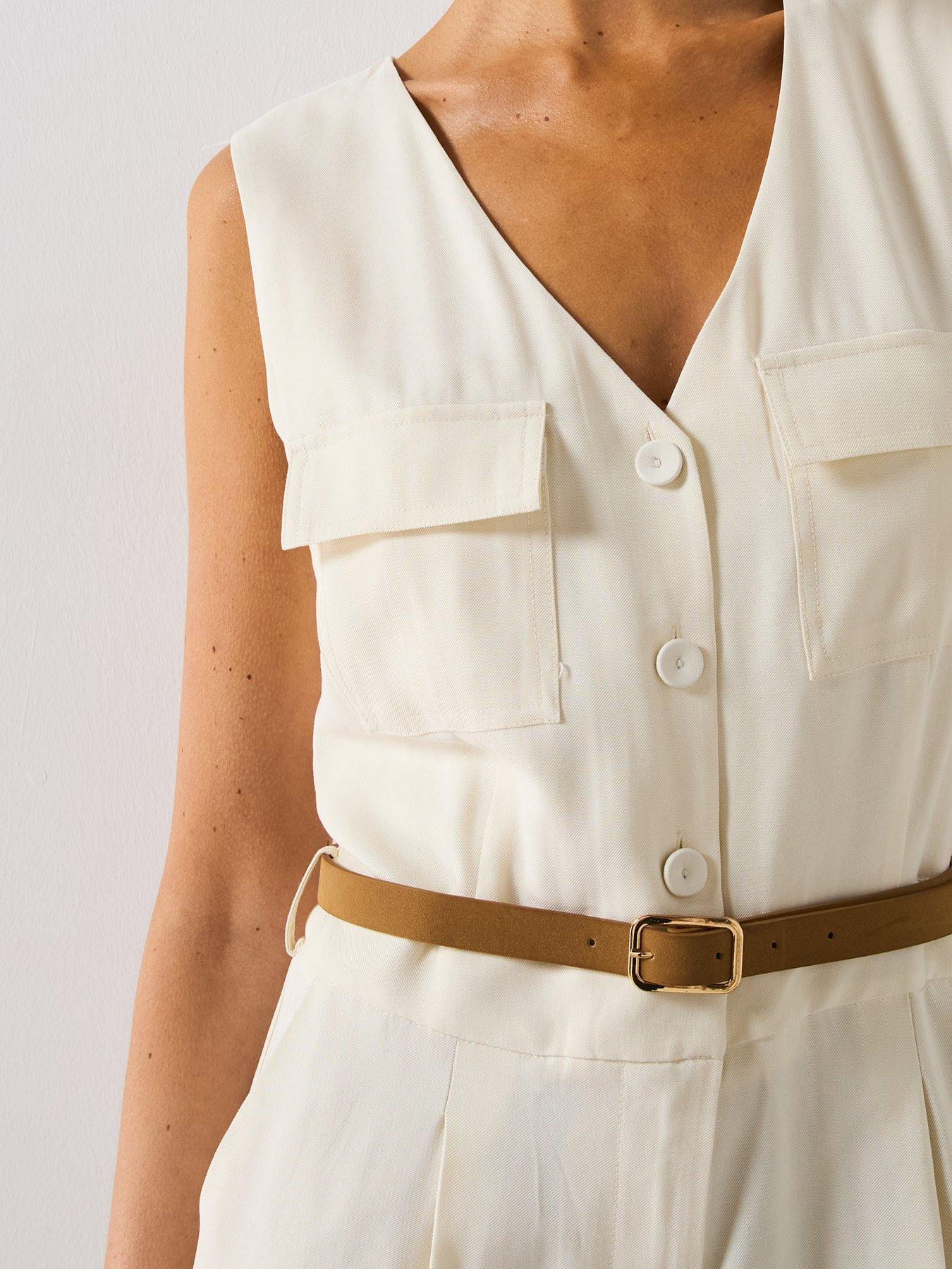 beige linen mini dress Sabine Linen Mini Dress