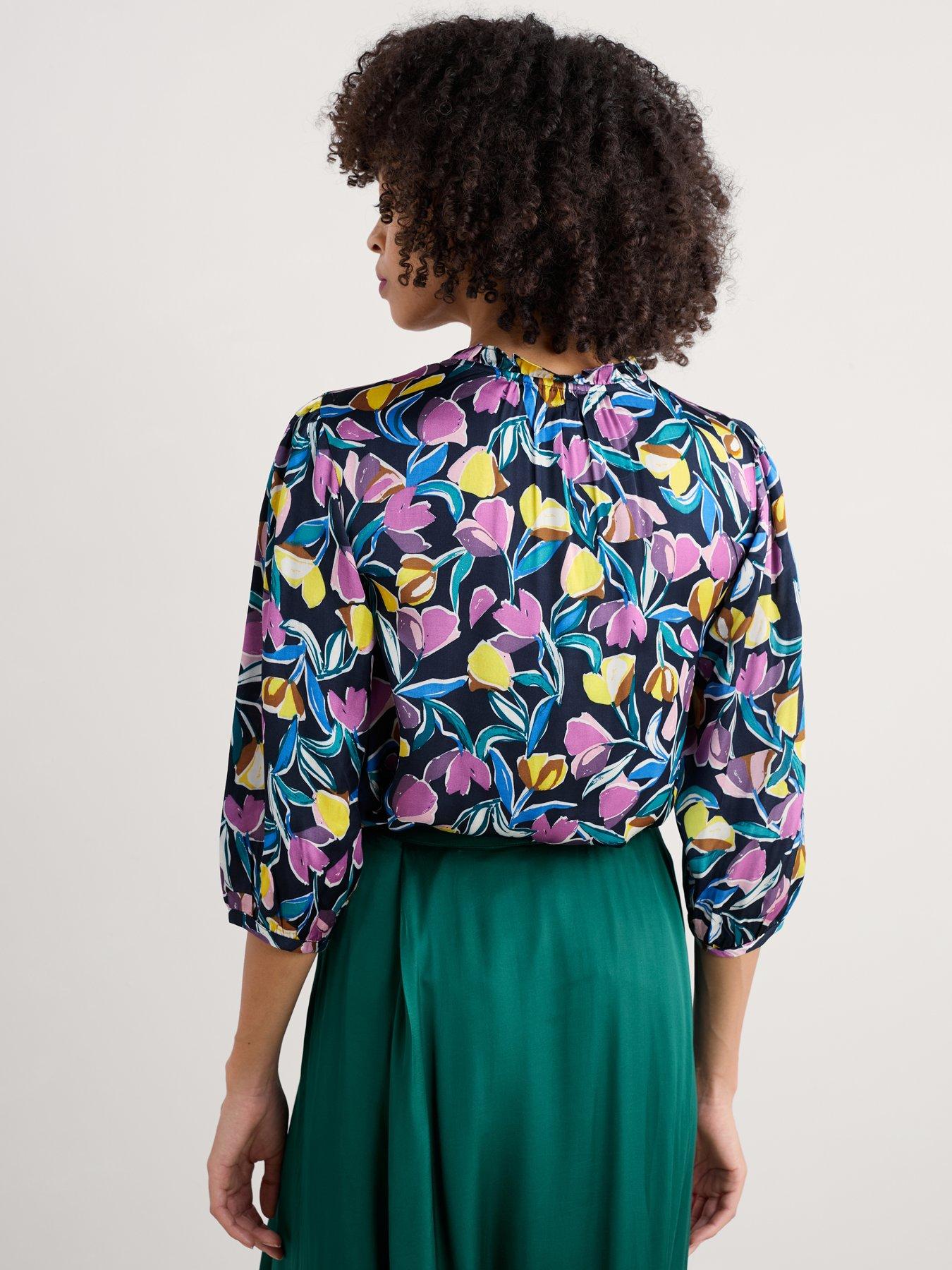 seasalt-cornwall-flower-weave-top-multistillFront
