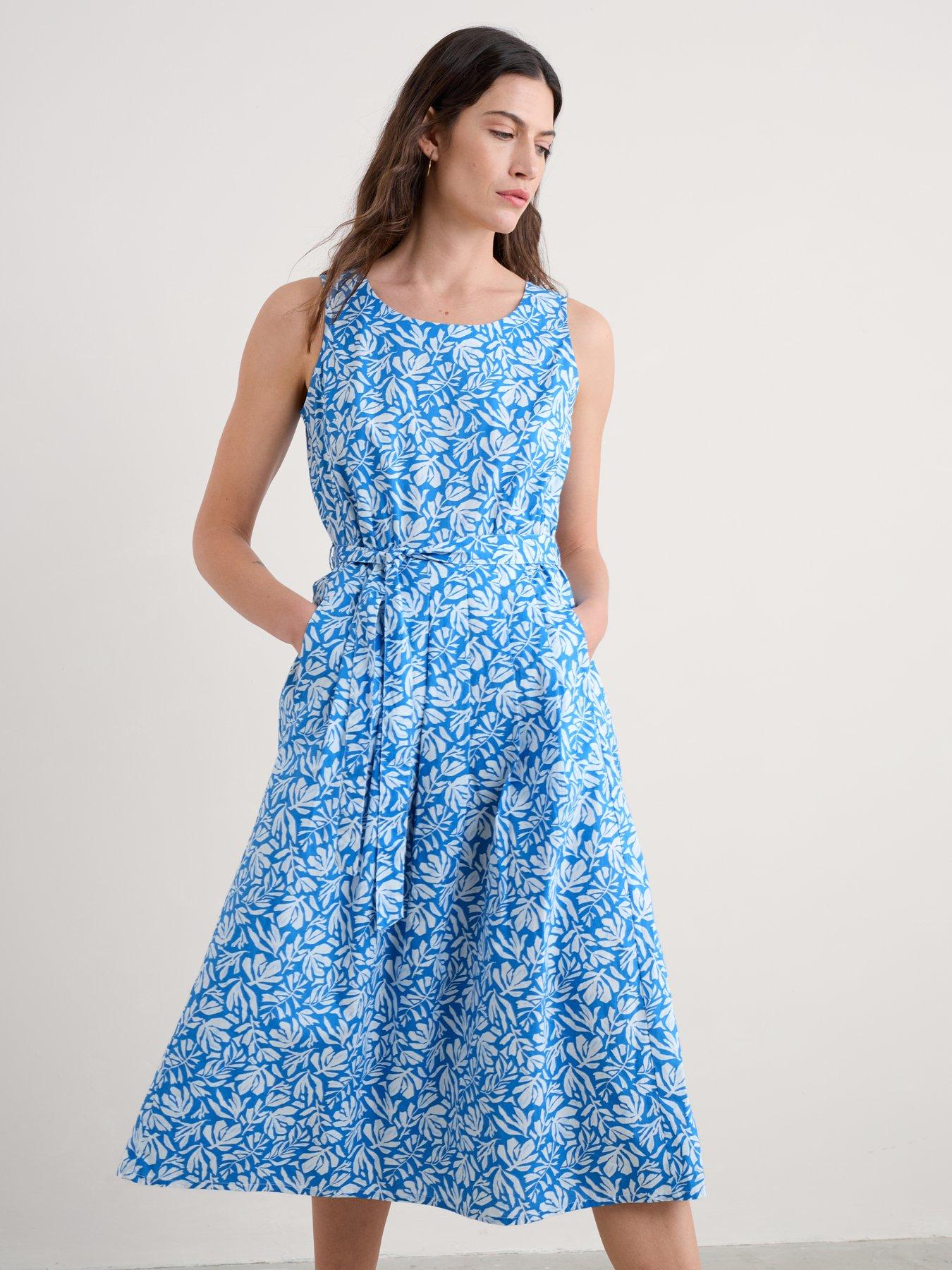 Image 1 of 5 of Seasalt Cornwall Belle Dress - Blue