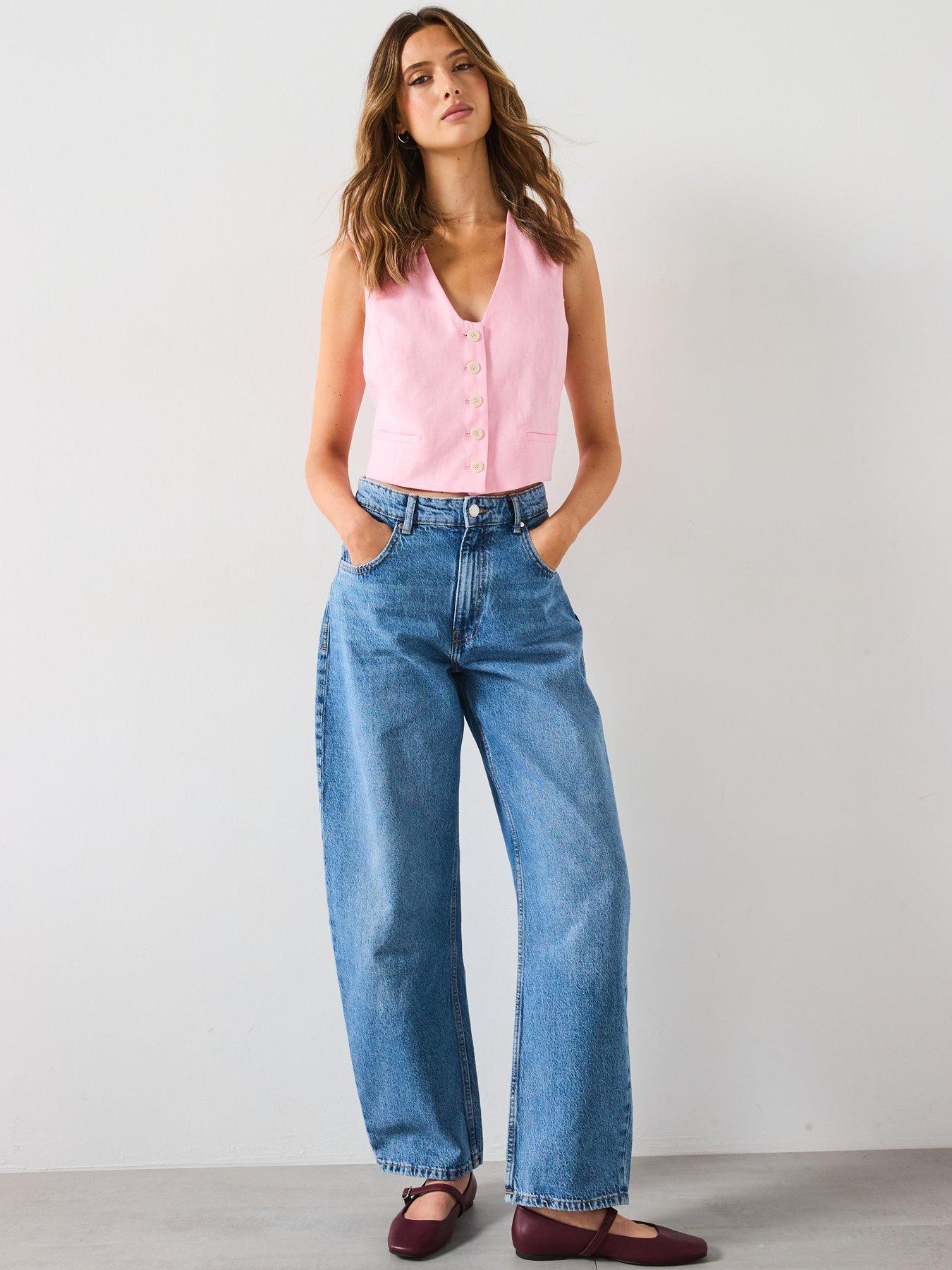 mango-linen-suit-waistcoat-pinkback