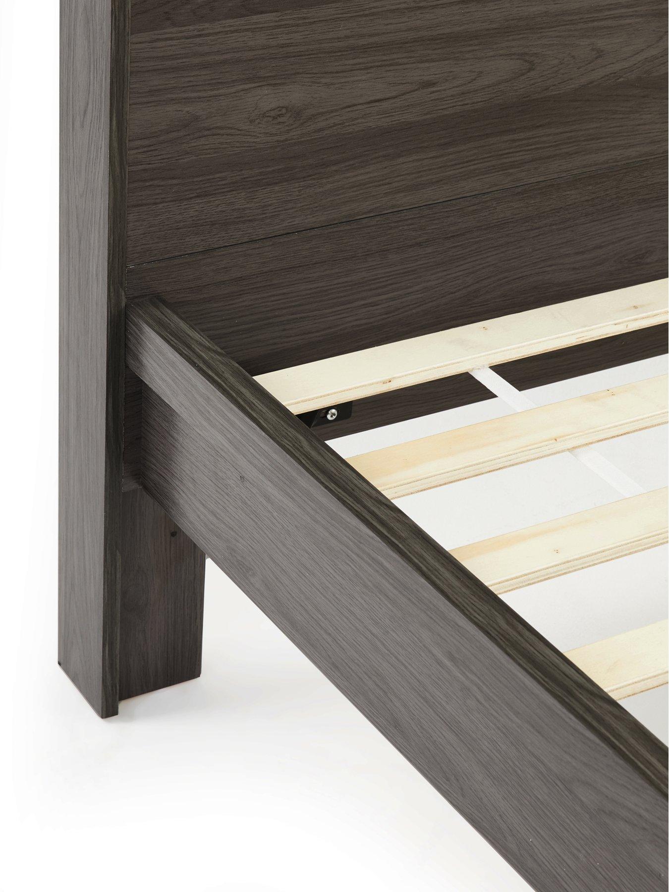very-home-camberleynbspbed-frame-with-mattress-options-buy-amp-save-dark-oakdetail